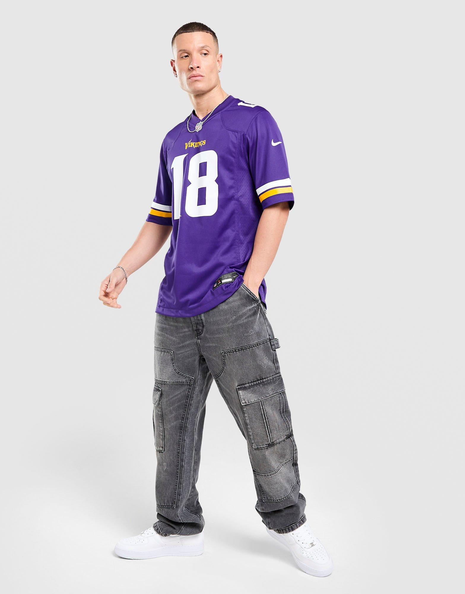 Nike NFL Minnesota Vikings Jefferson #18 Jersey