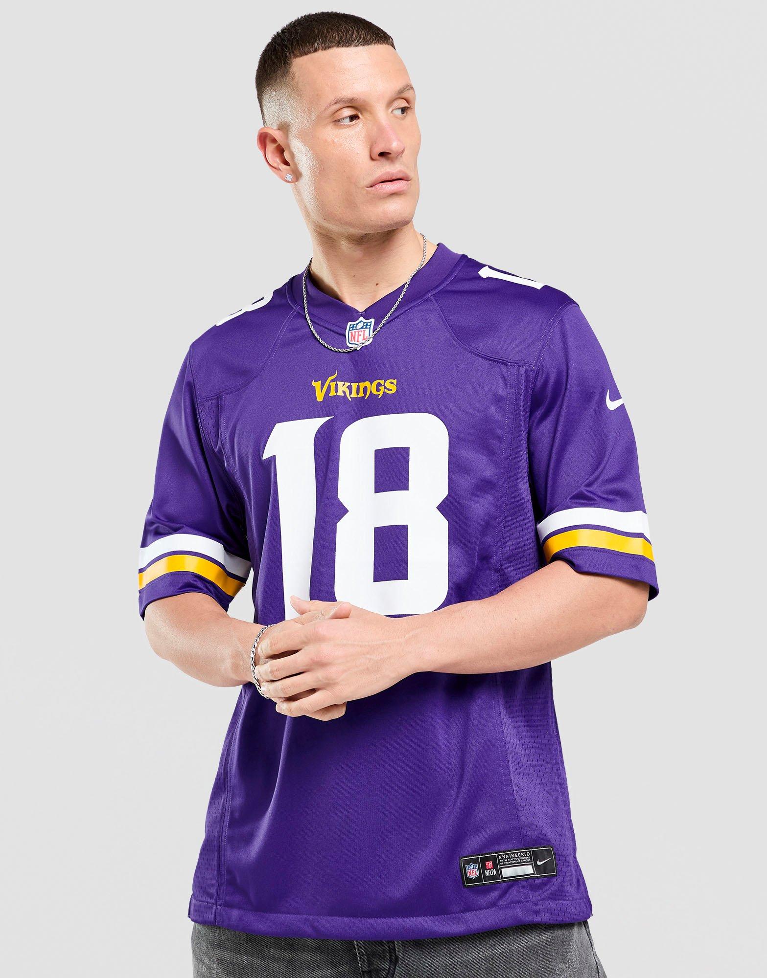 Nike NFL Minnesota Vikings Jefferson #18 Jersey
