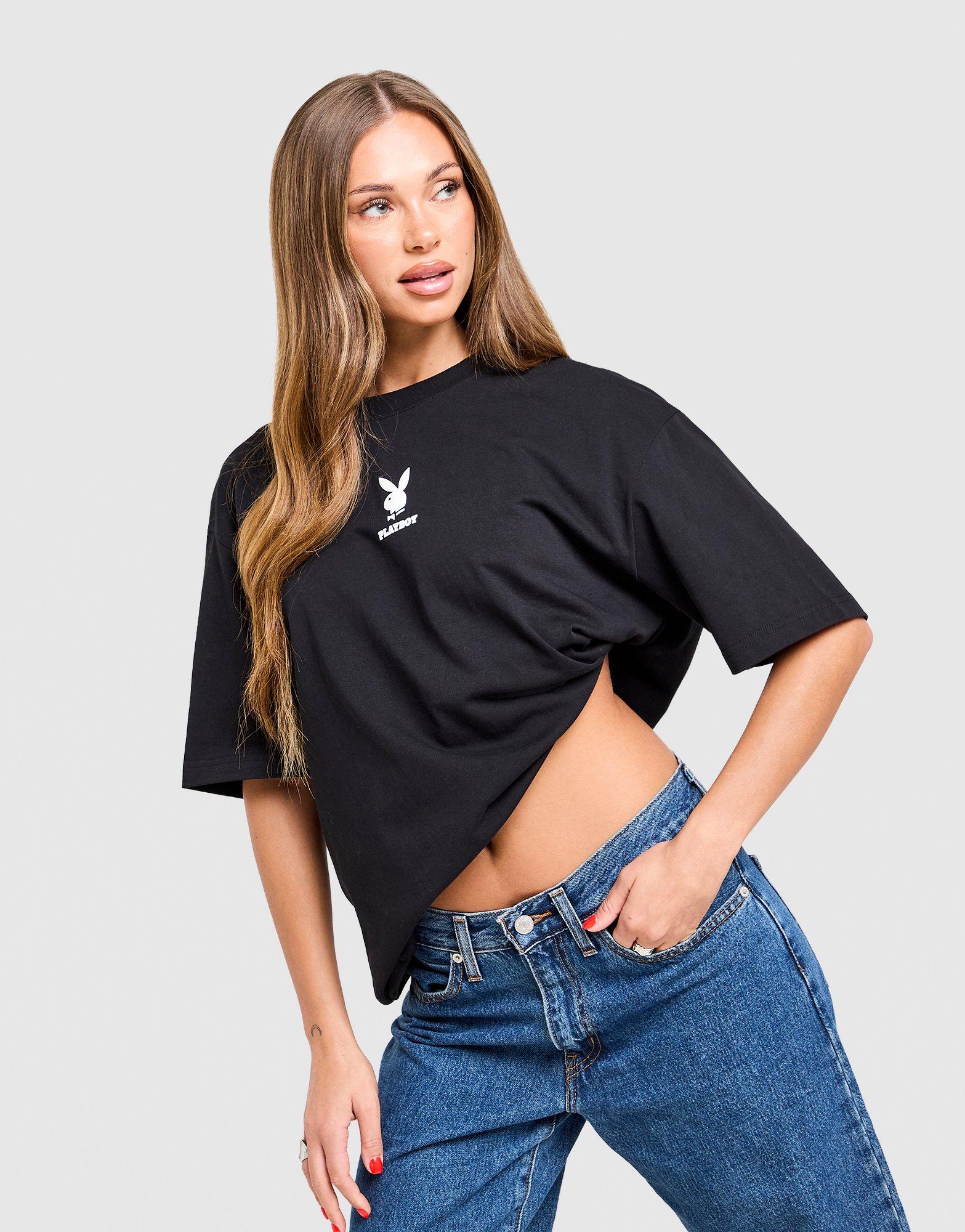 Playboy Ski Graphic Boyfriend T-Shirt