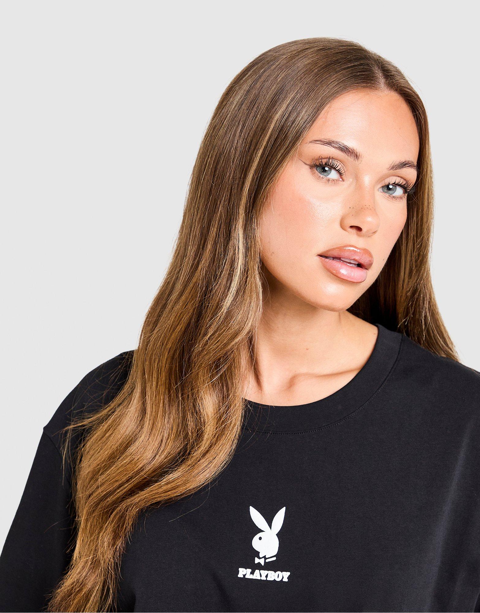 Playboy Ski Graphic Boyfriend T-Shirt