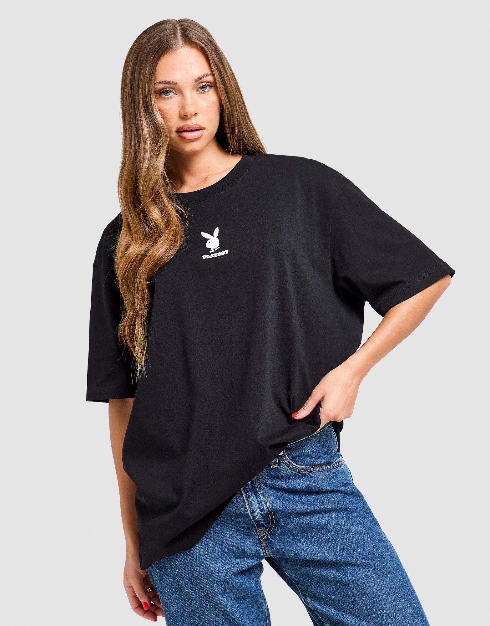 Playboy Ski Graphic Boyfriend T-Shirt