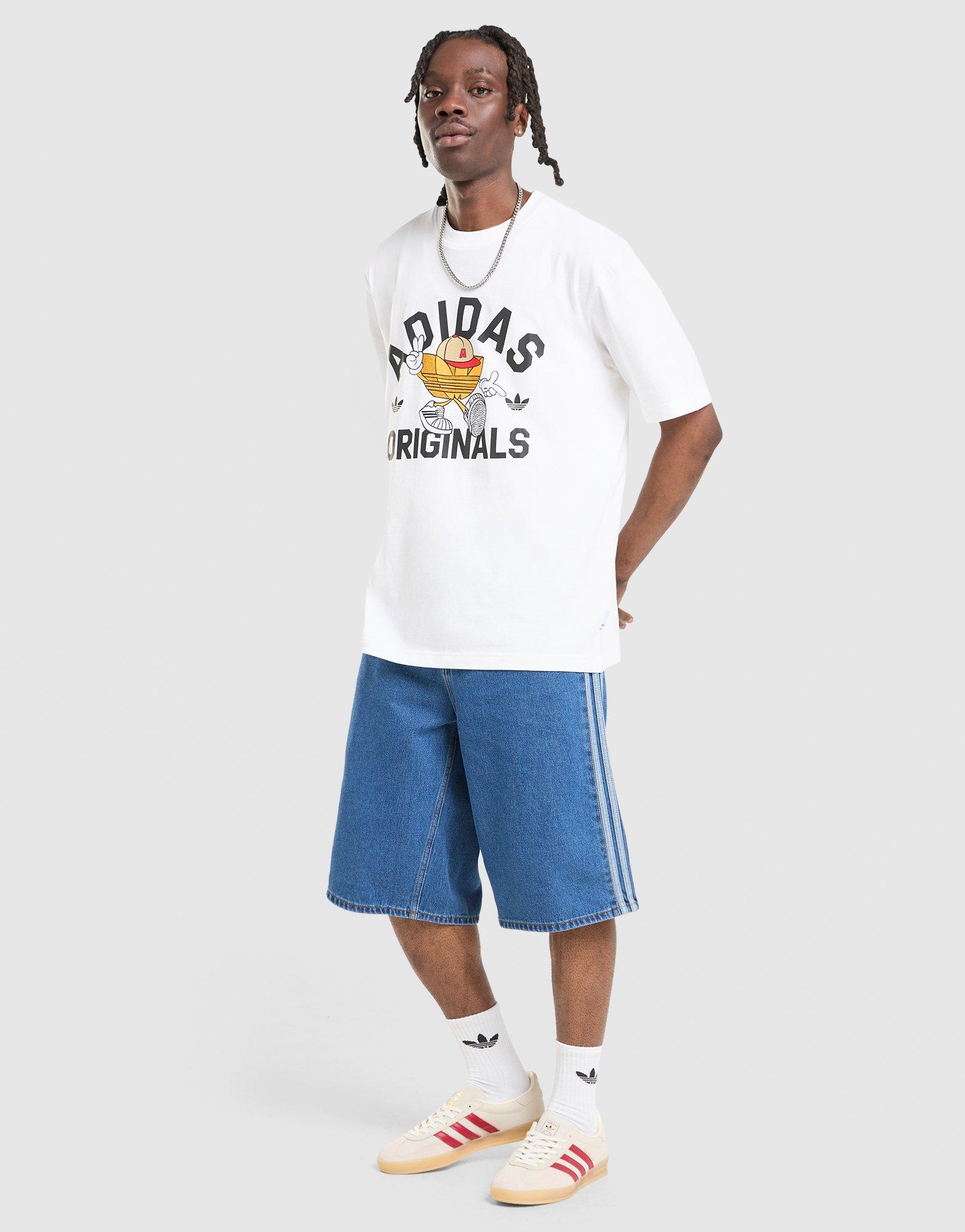 adidas Originals Firebird Denim Shorts