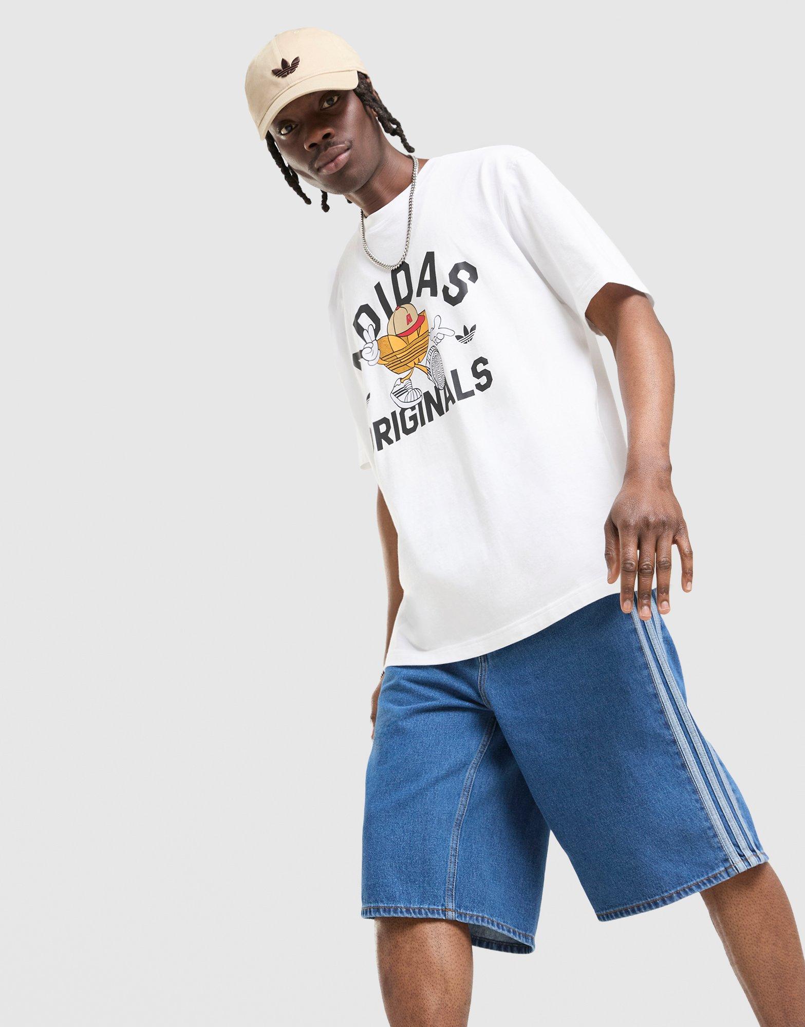 adidas Originals Firebird Denim Shorts