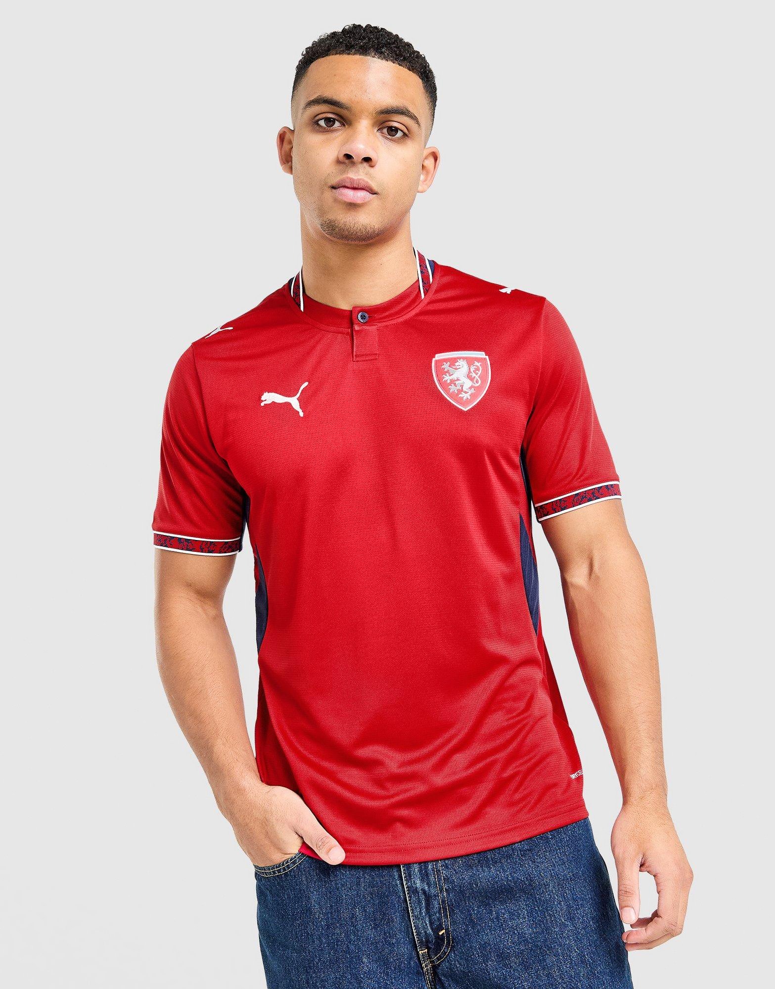 PUMA レッドシャツ XL Red PUMA Czechia 2026 Home Shirt - JD Sports Global