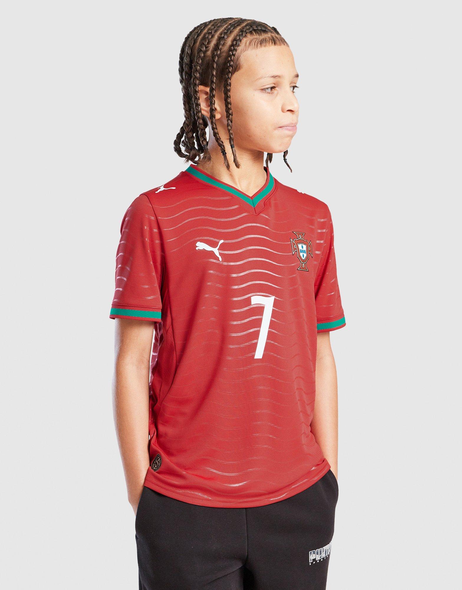 PUMA Portugal 2026 Ronaldo #7 Home Shirt Junior