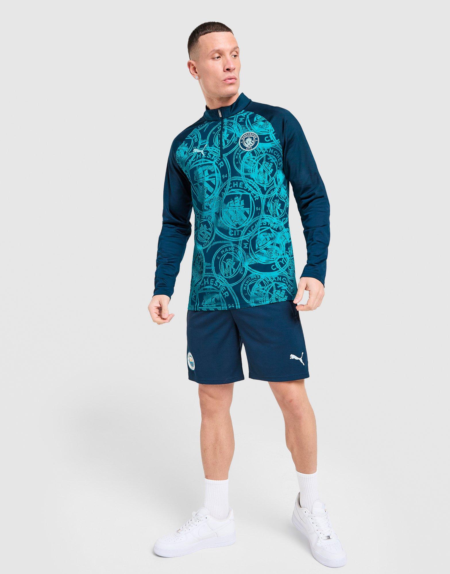 PUMA Manchester City FC Warm Up 1/4 Zip Top