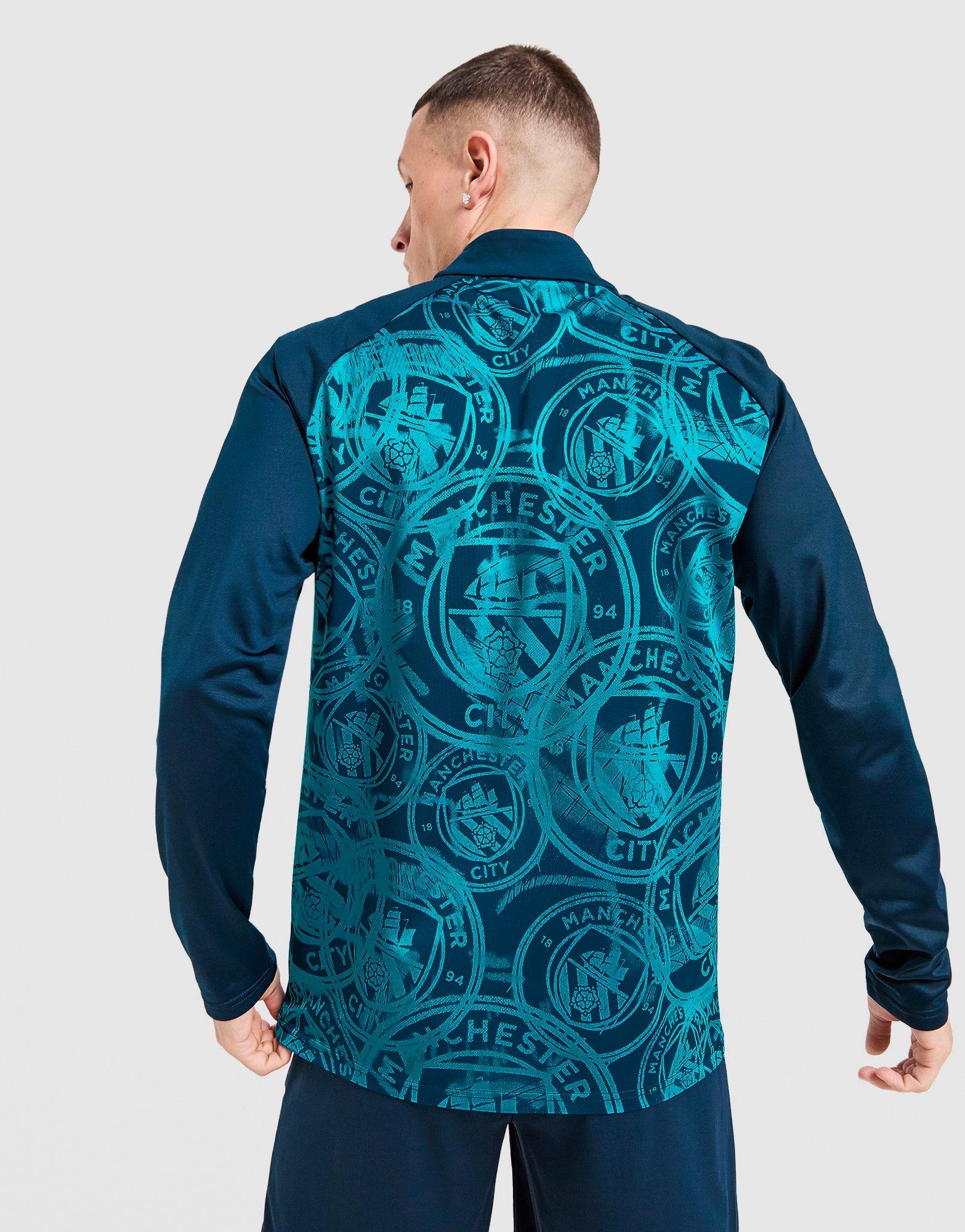 PUMA Manchester City FC Warm Up 1/4 Zip Top