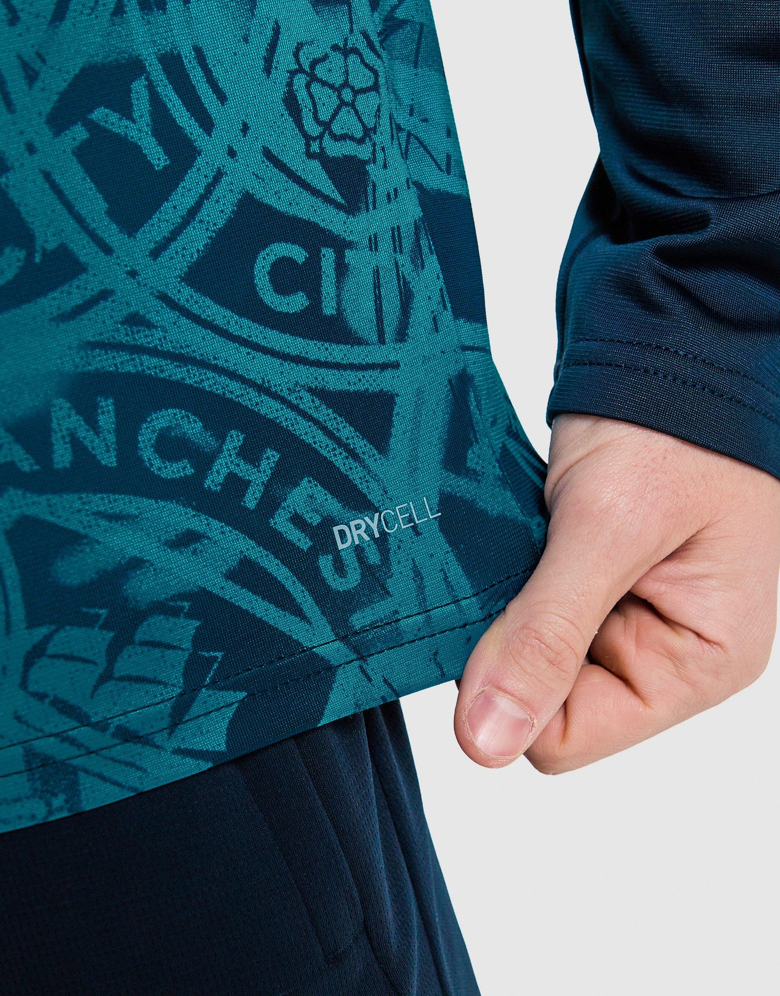 PUMA Manchester City FC Warm Up 1/4 Zip Top