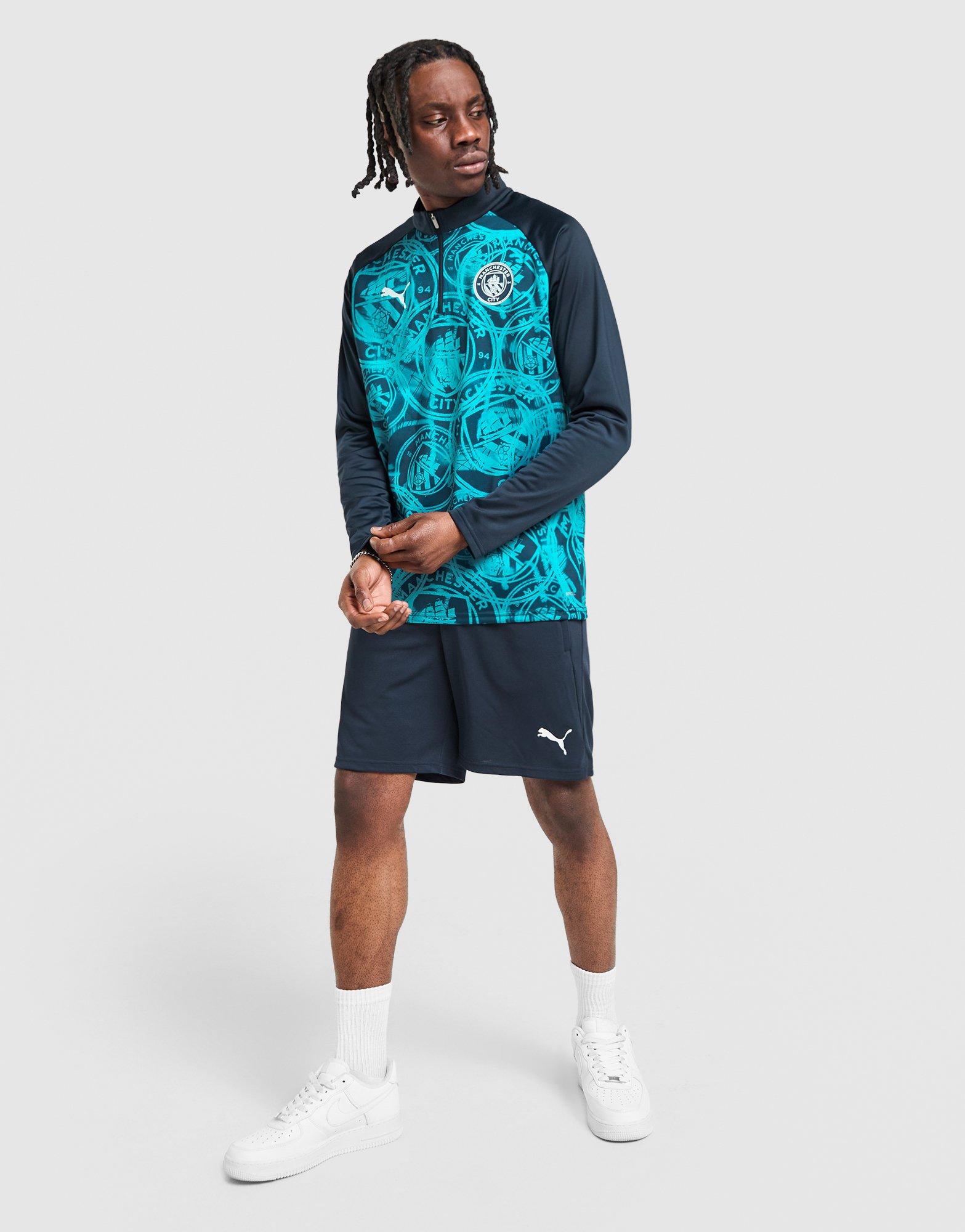 PUMA Manchester City FC Warm Up 1/4 Zip Top
