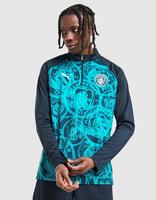 PUMA Manchester City FC Warm Up 1/4 Zip Top