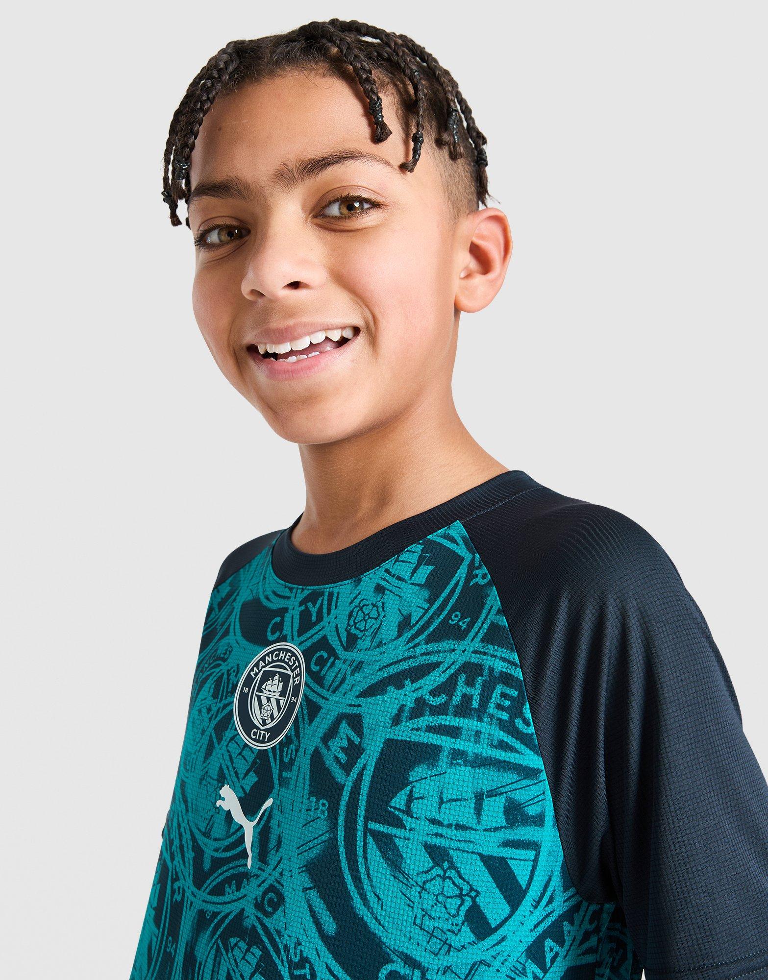 PUMA Manchester City FC Warm Up Shirt Junior