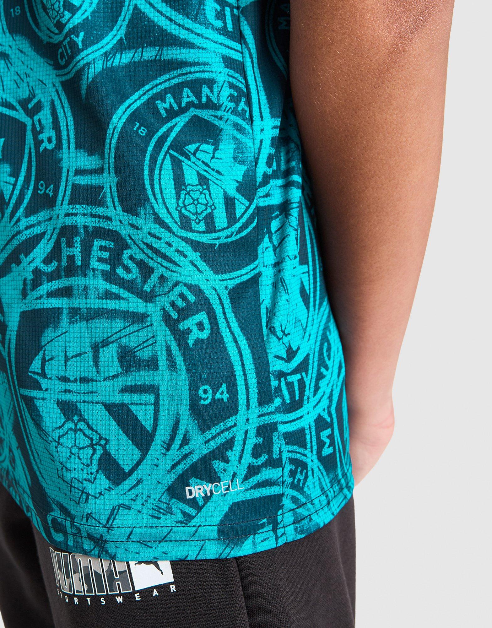 PUMA Manchester City FC Warm Up Shirt Junior