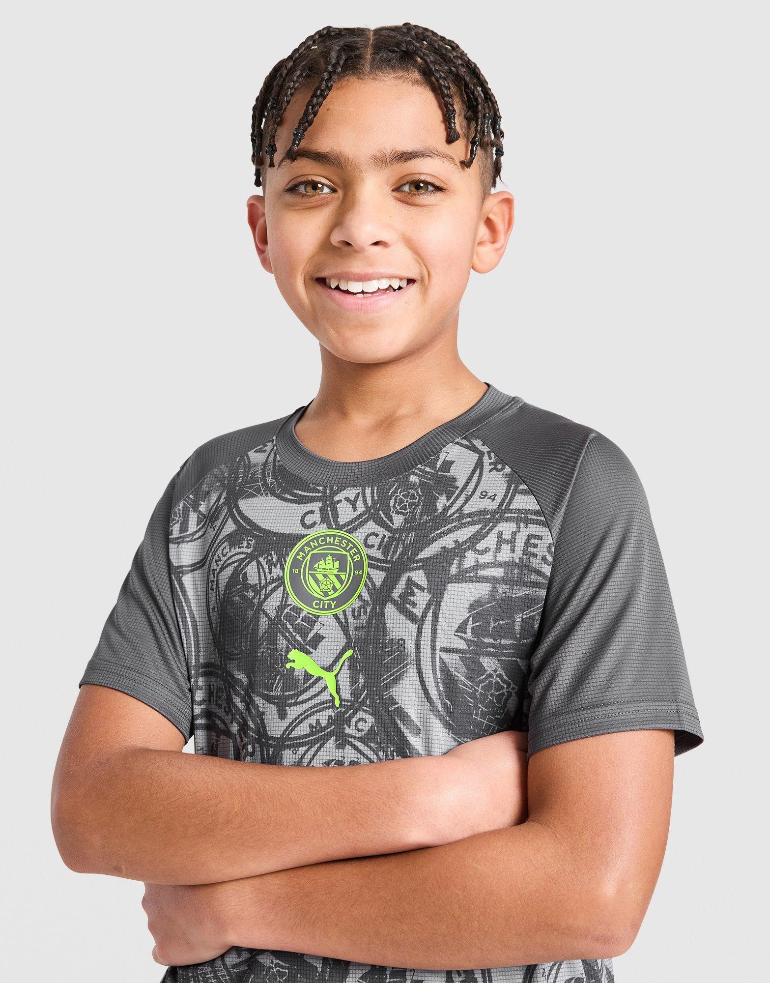 PUMA Manchester City FC Warm Up Shirt Junior
