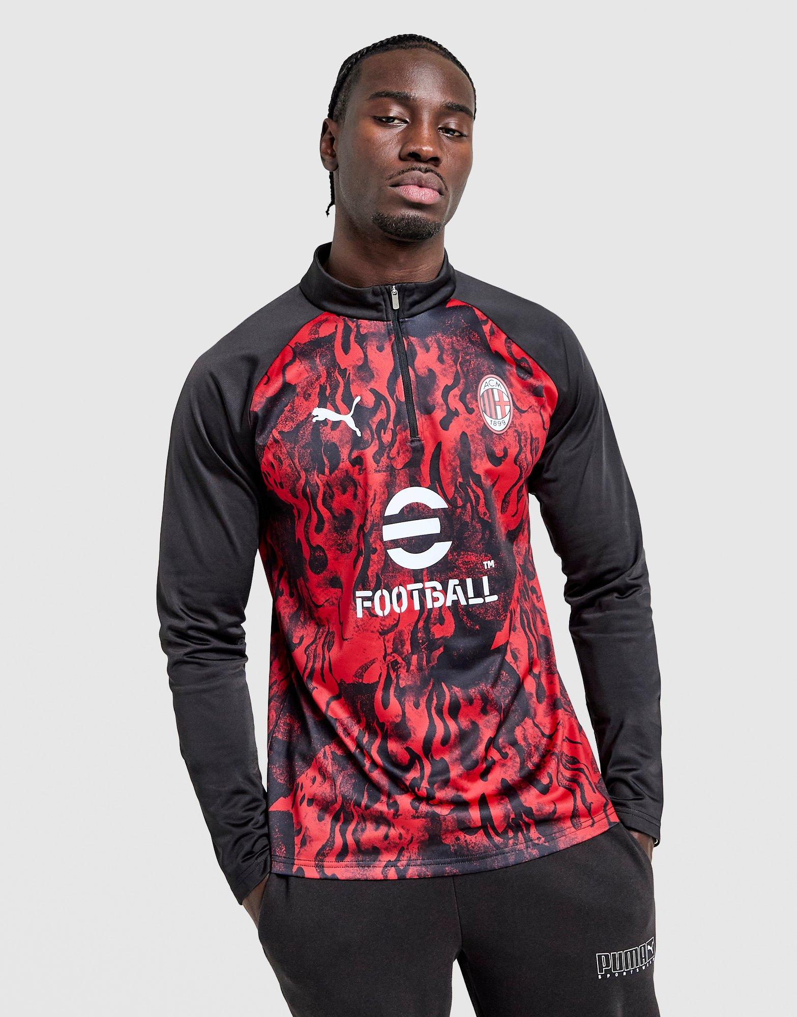 PUMA AC Milan Warm Up 1/4 Zip Top