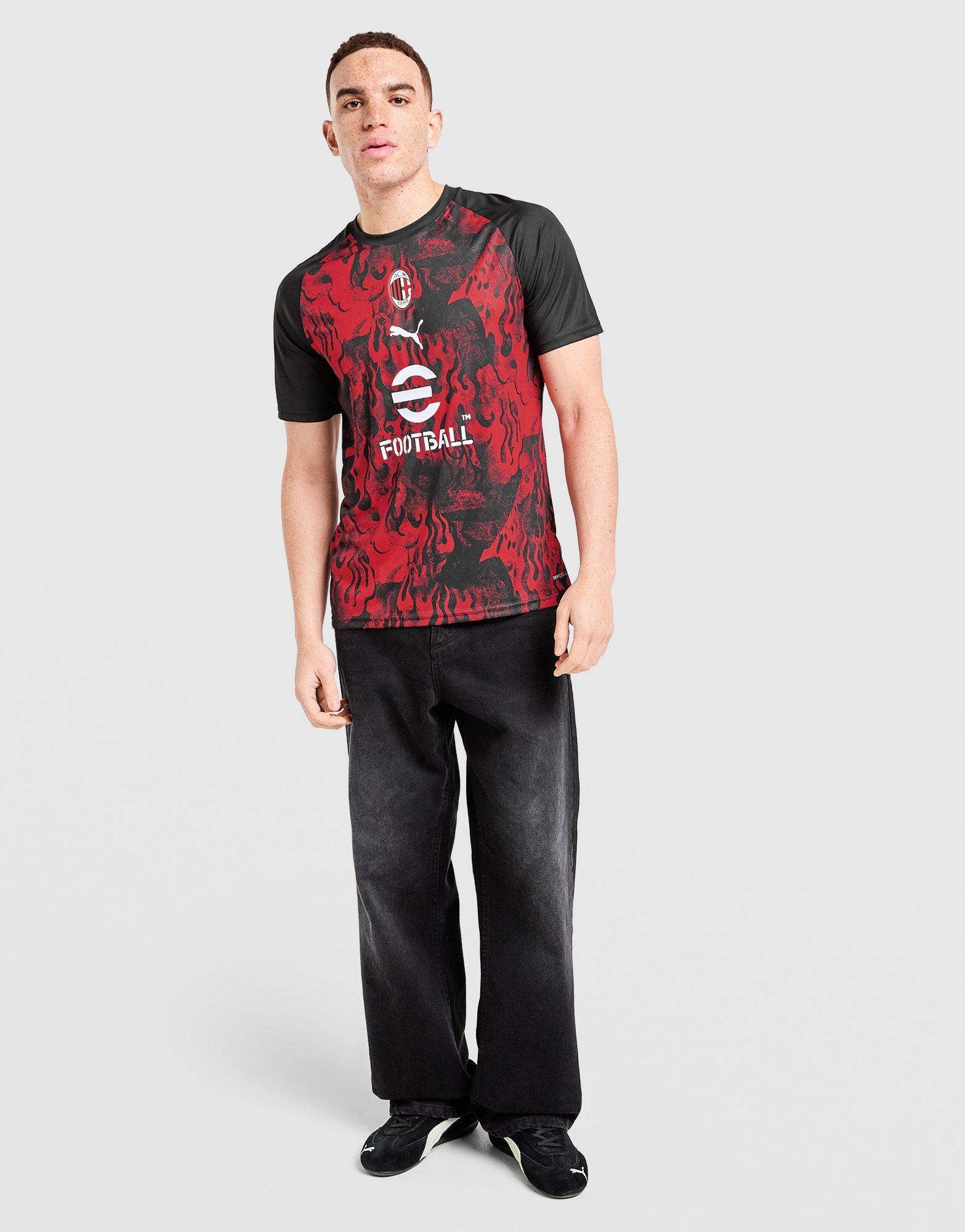 PUMA AC Milan Warm Up T-Shirt