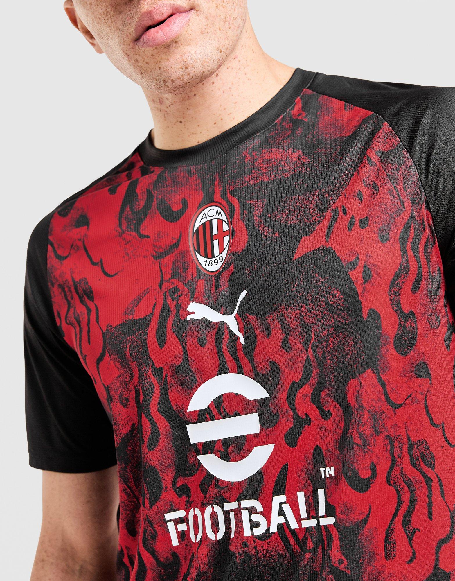 PUMA AC Milan Warm Up T-Shirt