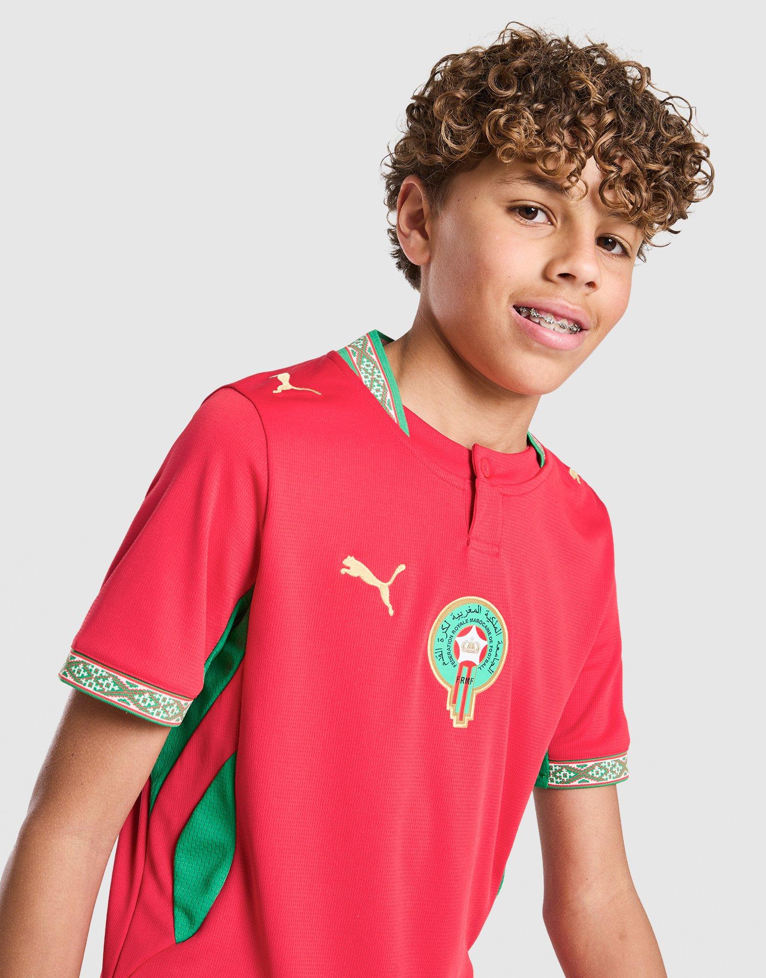 PUMA Morocco 2026 Home Shirt Junior