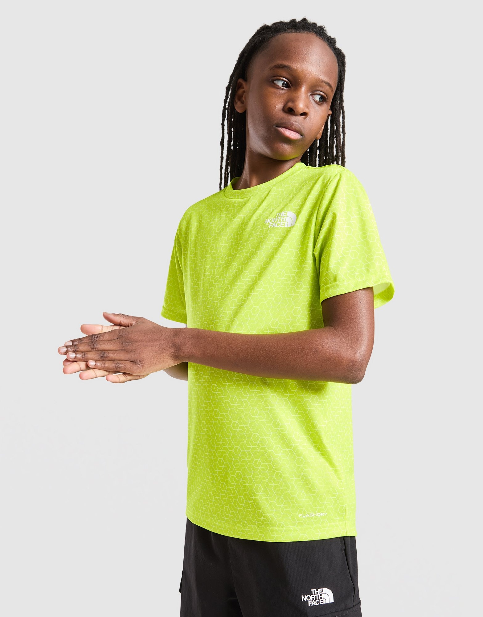 The North Face Geometric Print T-Shirt Junior