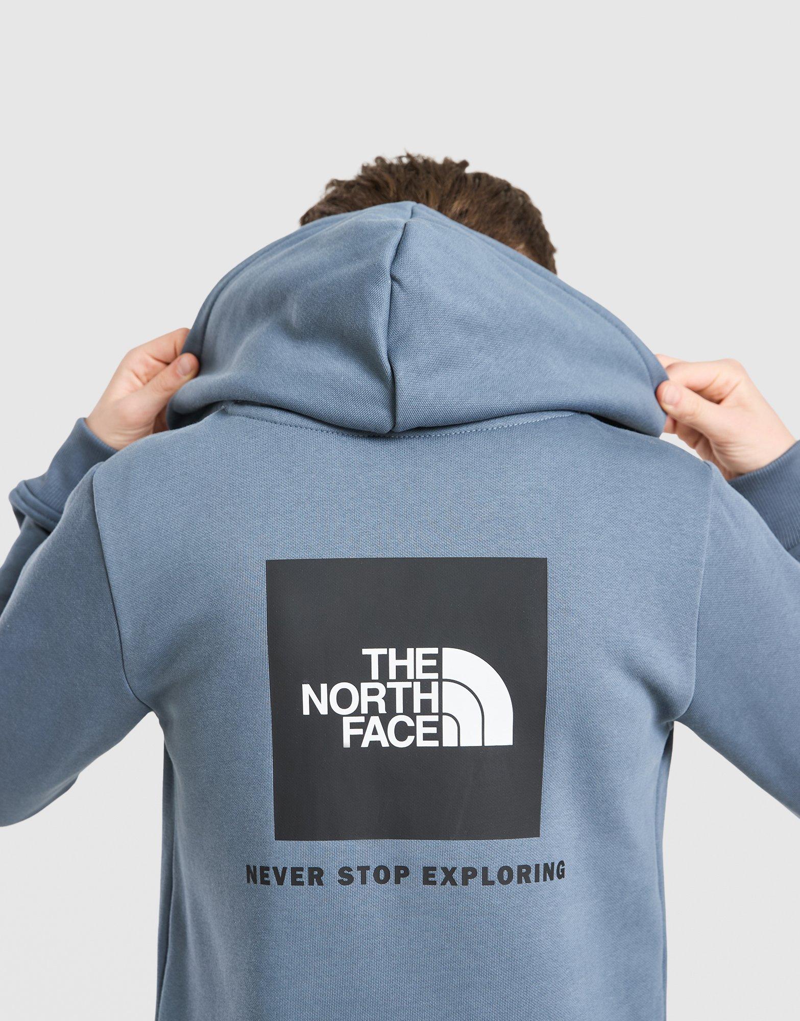 The North Face Back Box Logo Hoodie Junior