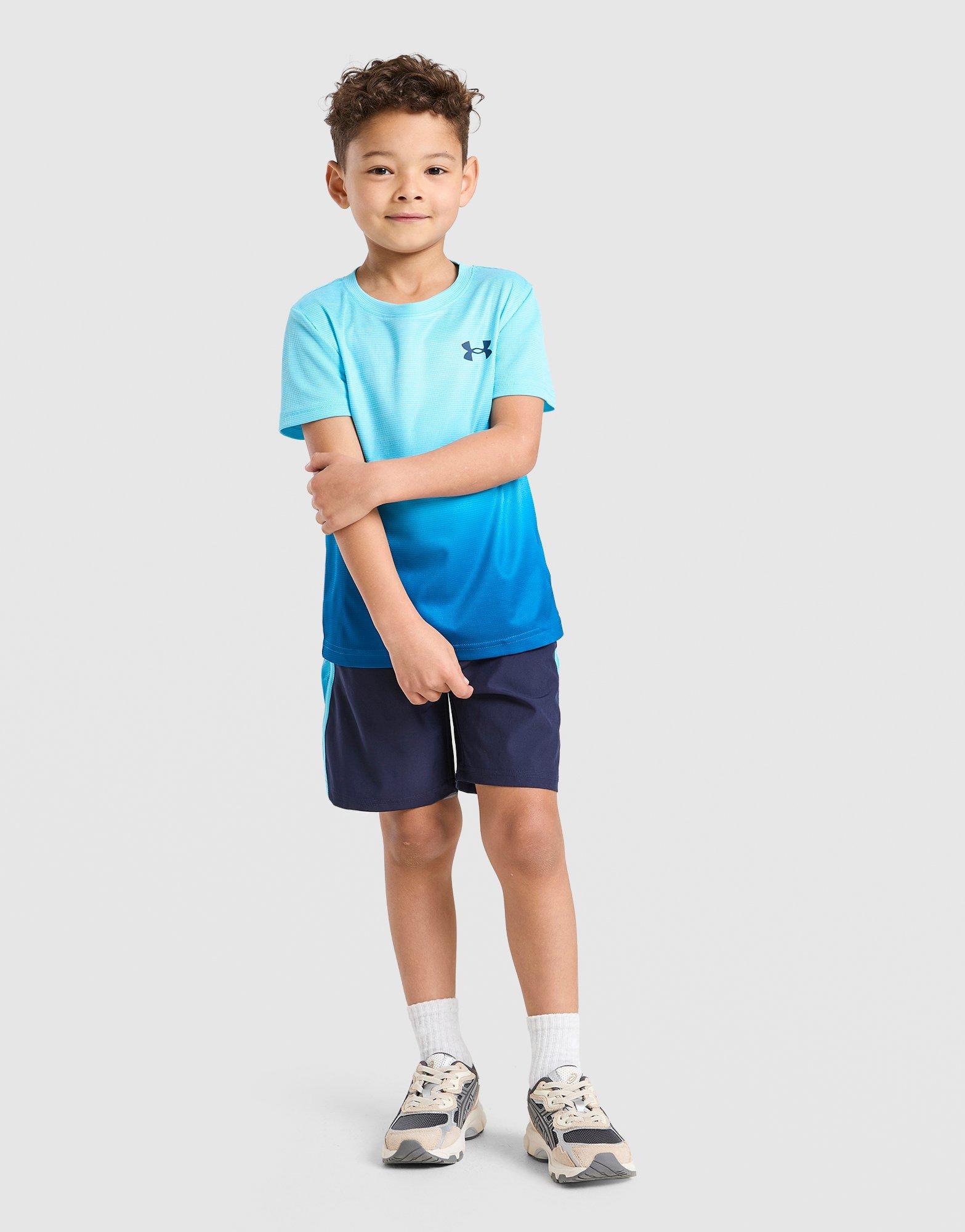 Under Armour Fade T-Shirt/Woven Shorts Set Children