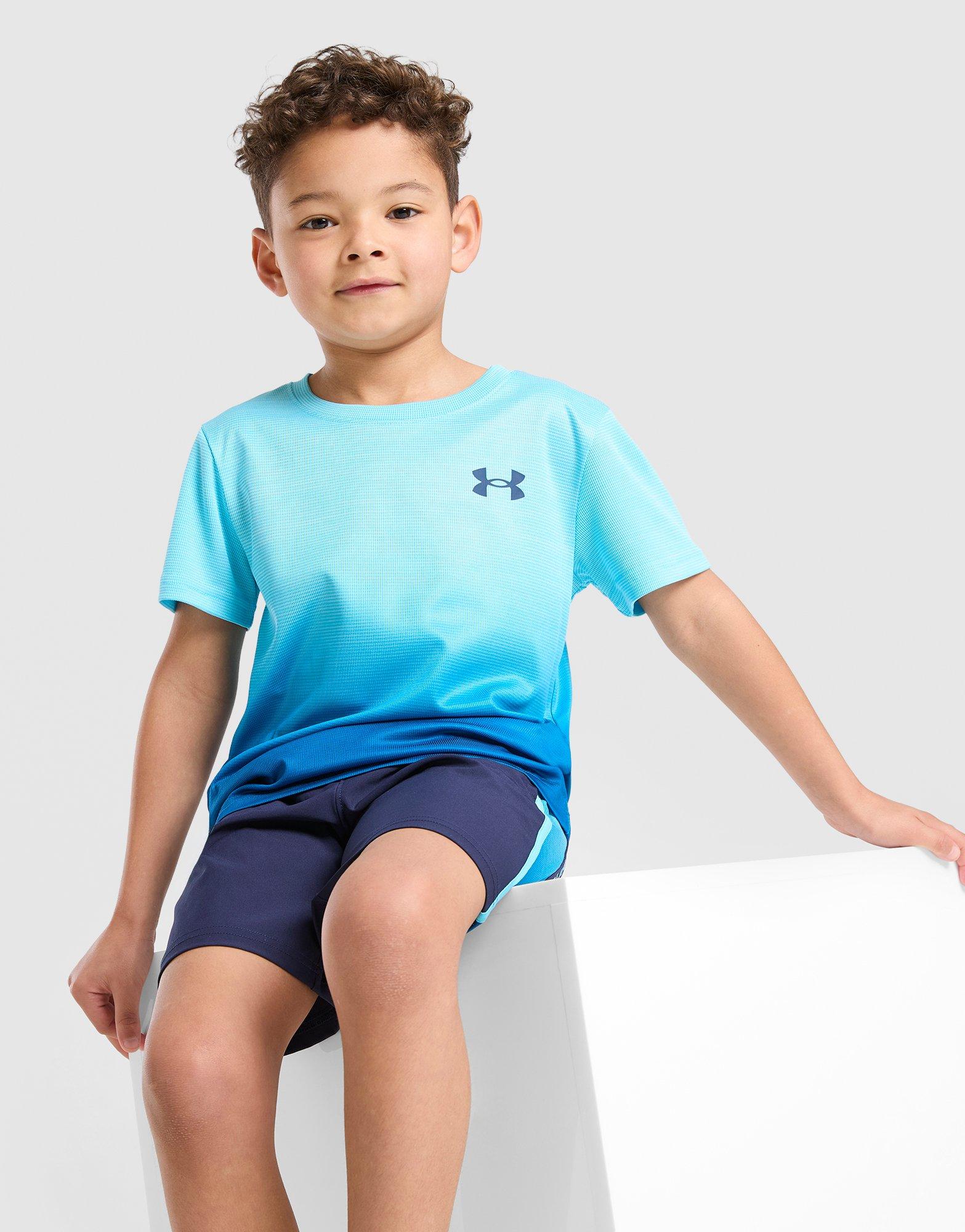 Under Armour Fade T-Shirt/Woven Shorts Set Children