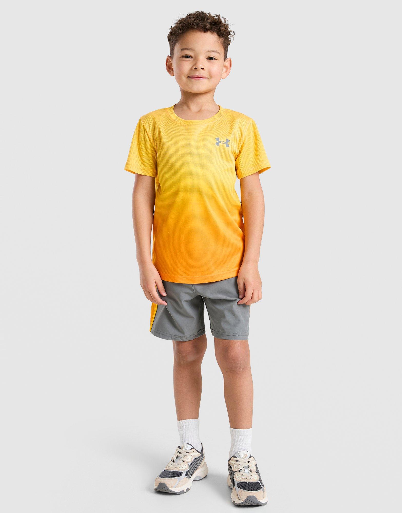 Under Armour Fade T-Shirt/Woven Shorts Set Children