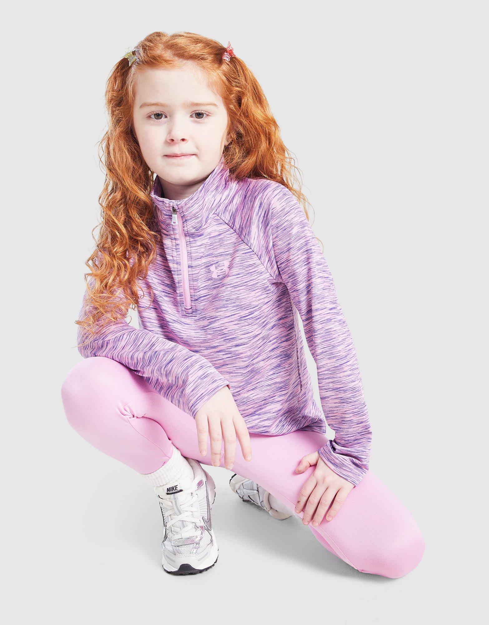 Under Armour Set Top 1/4 Zip/Leggings Tech Bambina Bambino