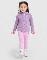 Under Armour Set Top 1/4 Zip/Leggings UA Tech Neonato Bambina