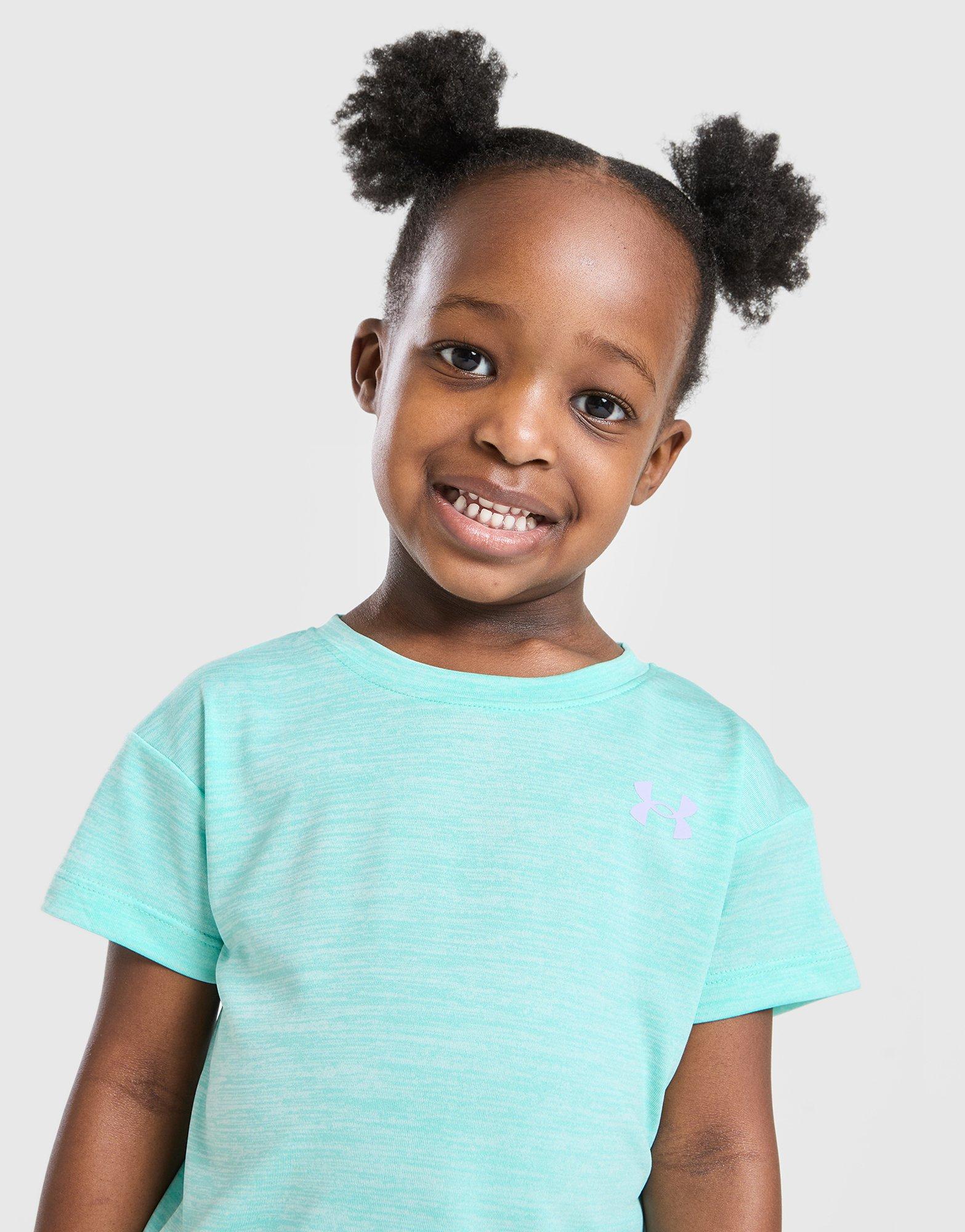 Under Armour Girls' Tech Twist T-Shirt/Shorts Set Infant