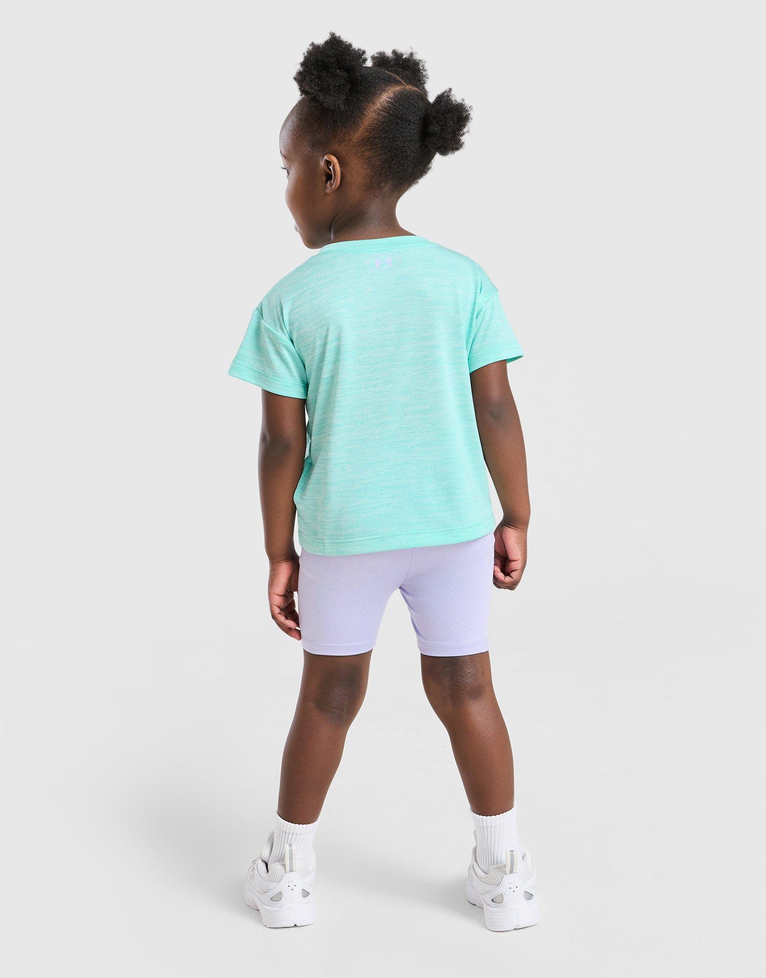 Under Armour Girls' Tech Twist T-Shirt/Shorts Set Infant