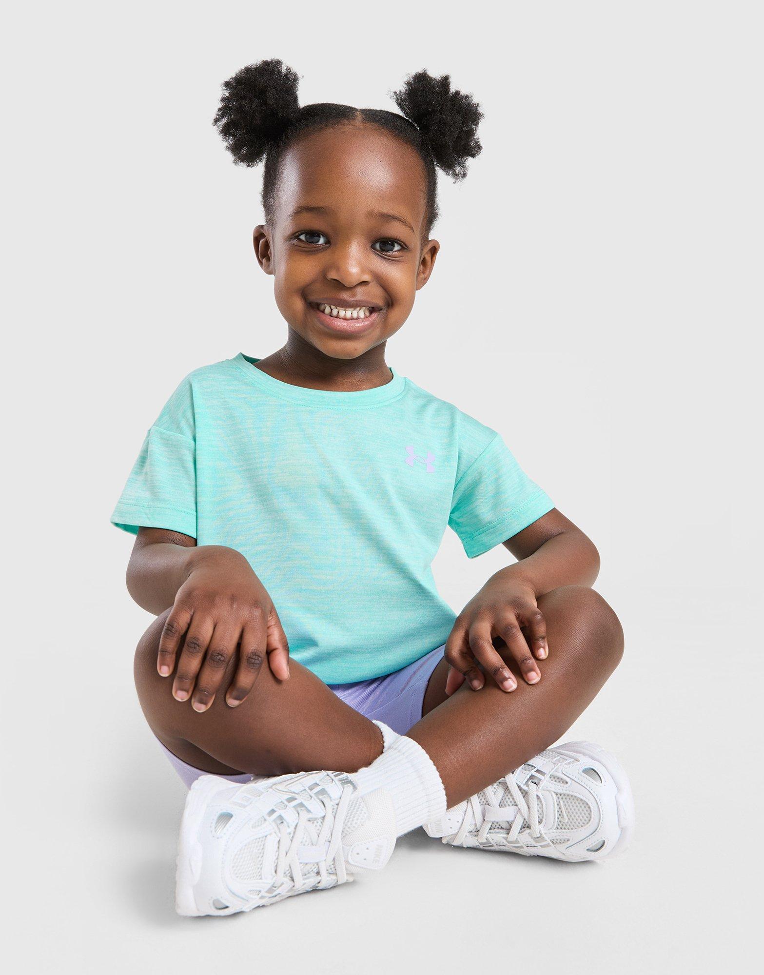 Under Armour Girls' Tech Twist T-Shirt/Shorts Set Infant