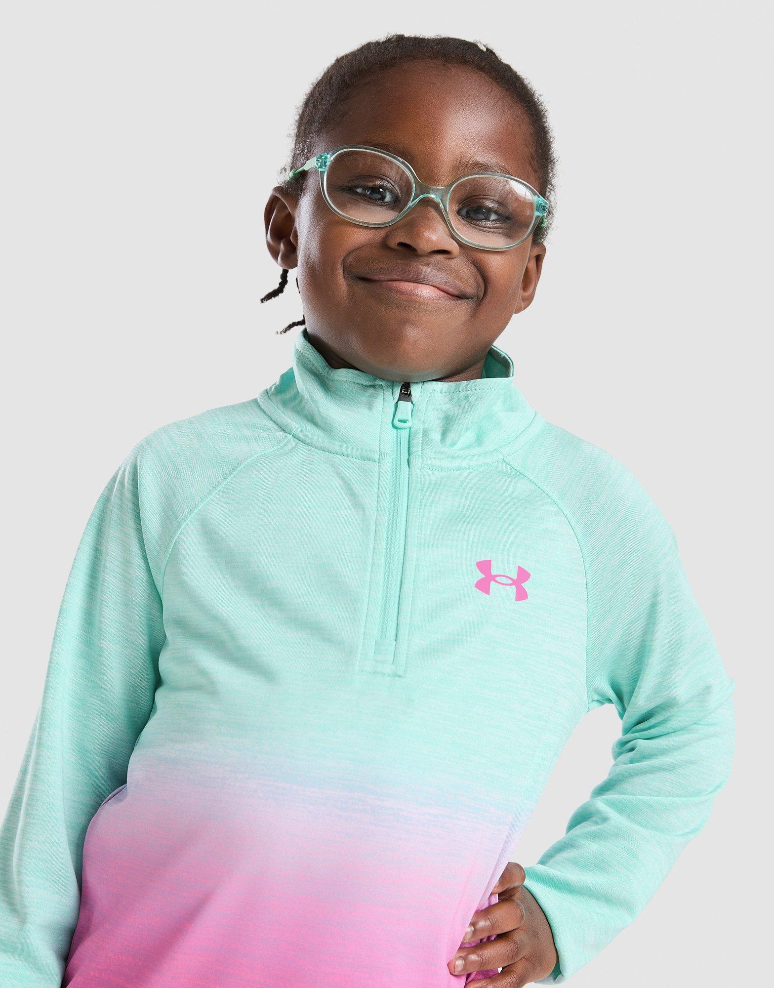 Under Armour Girls' Fade 1/4 Zip/Shorts Set Children