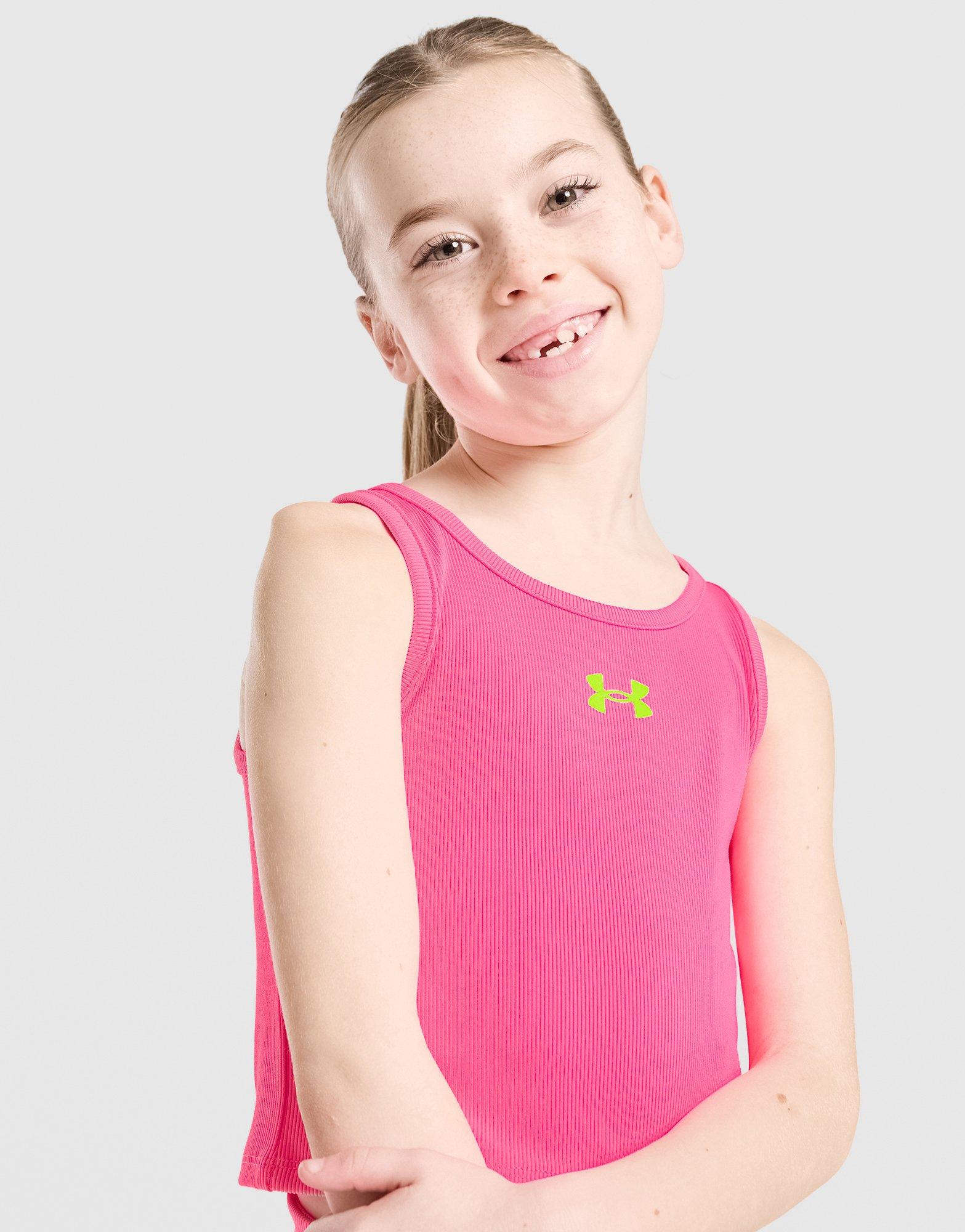 Under Armour Girls' Vest/Bike Shorts Set Children