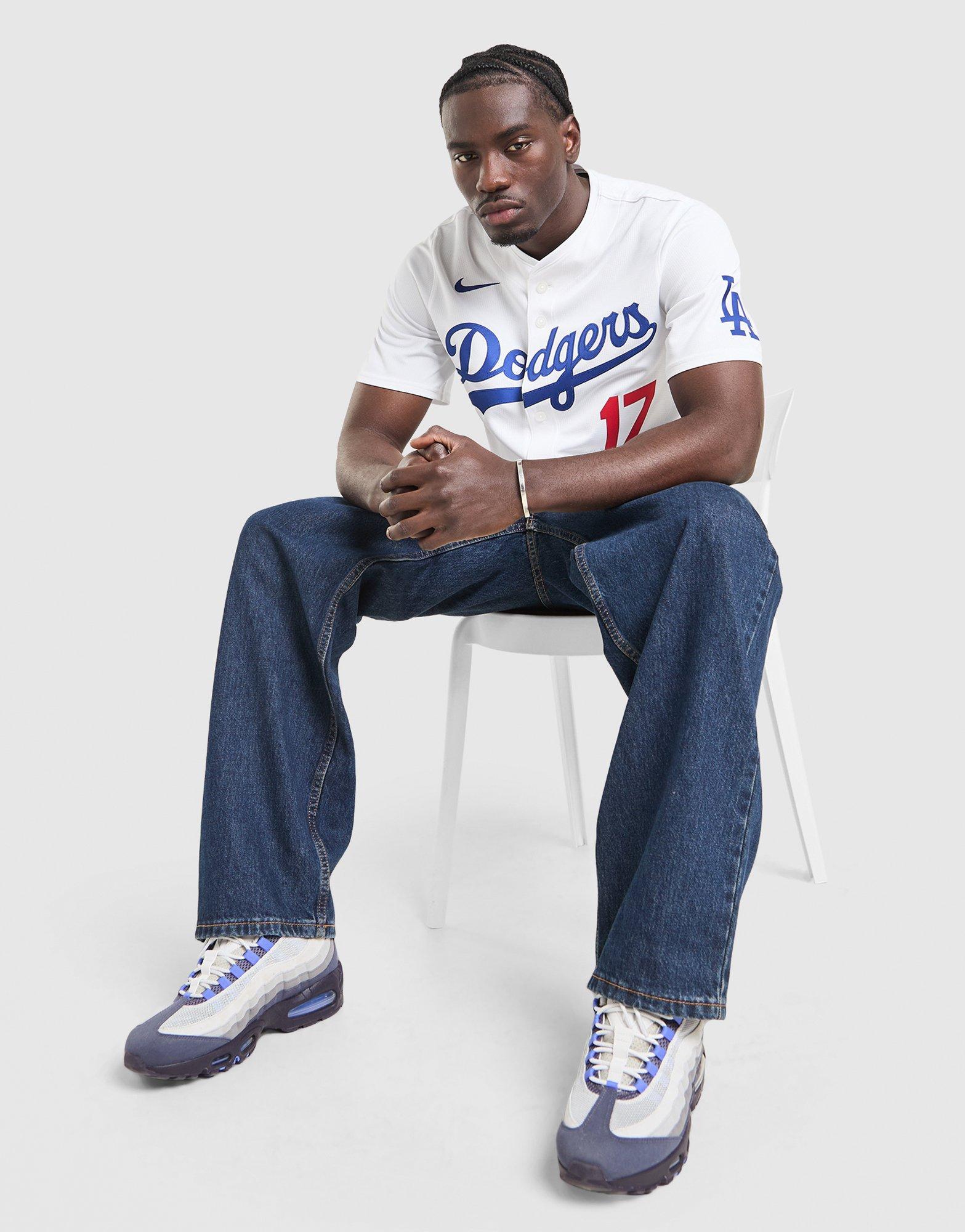 Nike MLB LA Dodgers Ohtani #17 Home Jersey