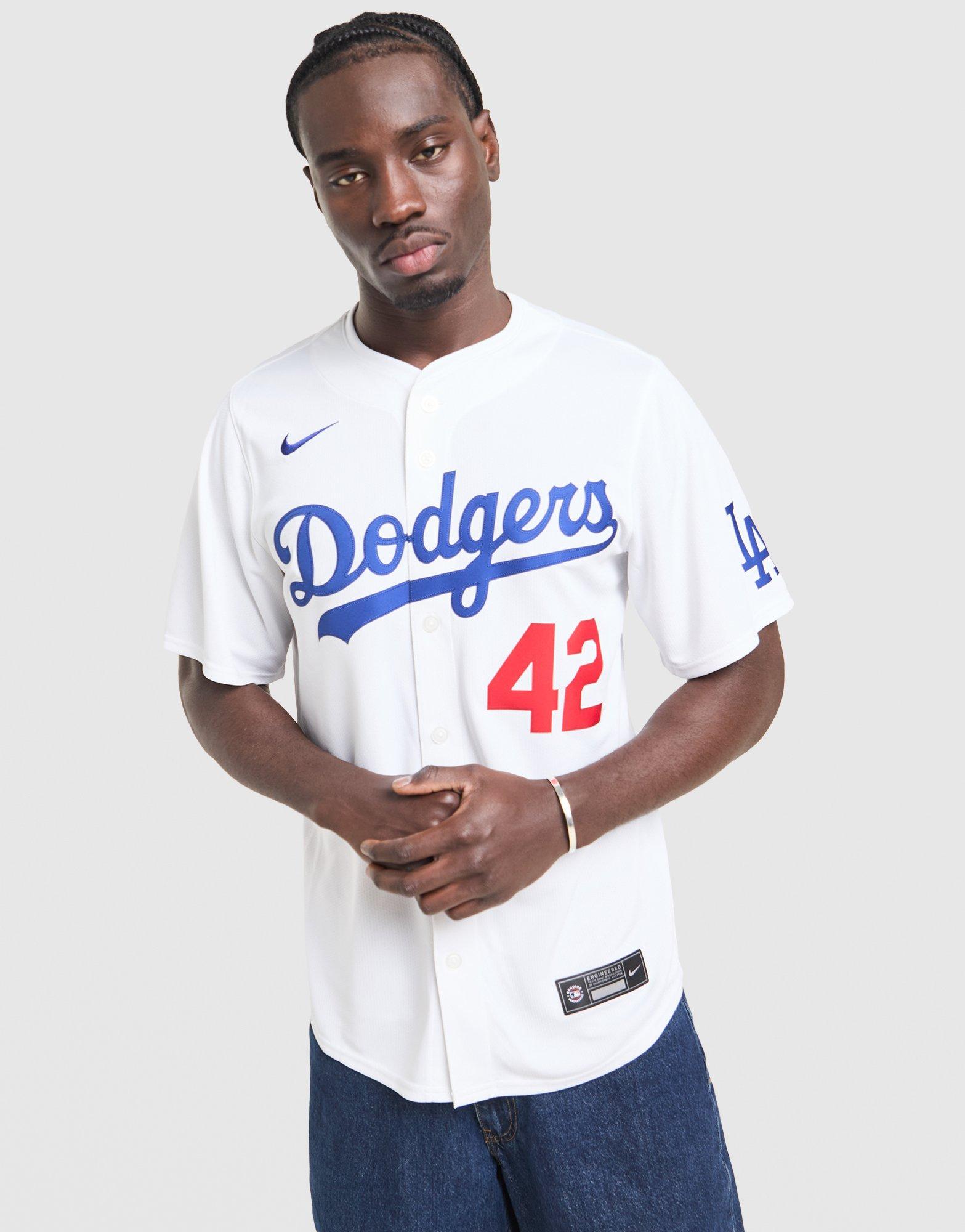 Nike MLB LA Dodgers Robinson #42 Home Jersey