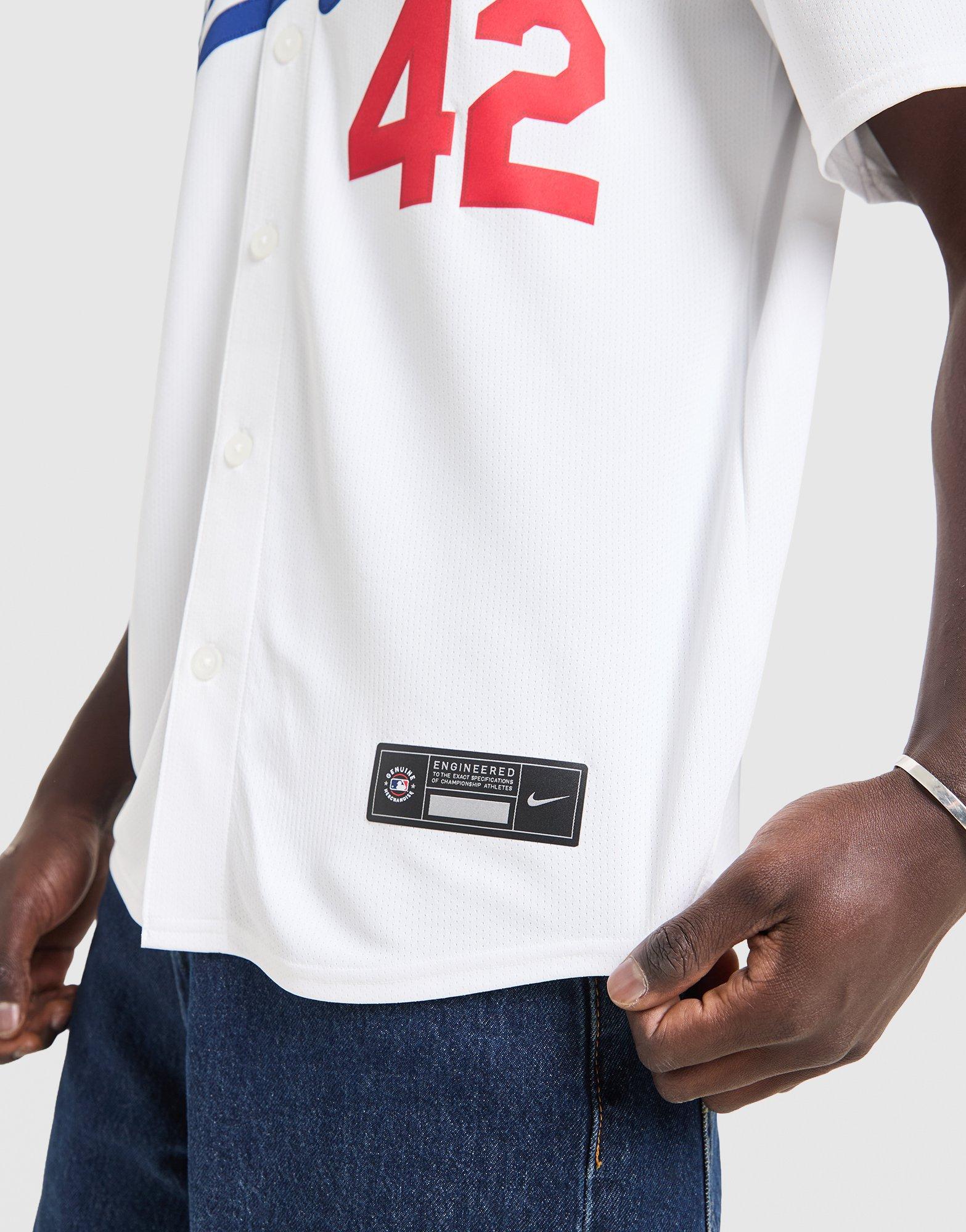 Nike MLB LA Dodgers Robinson #42 Home Jersey