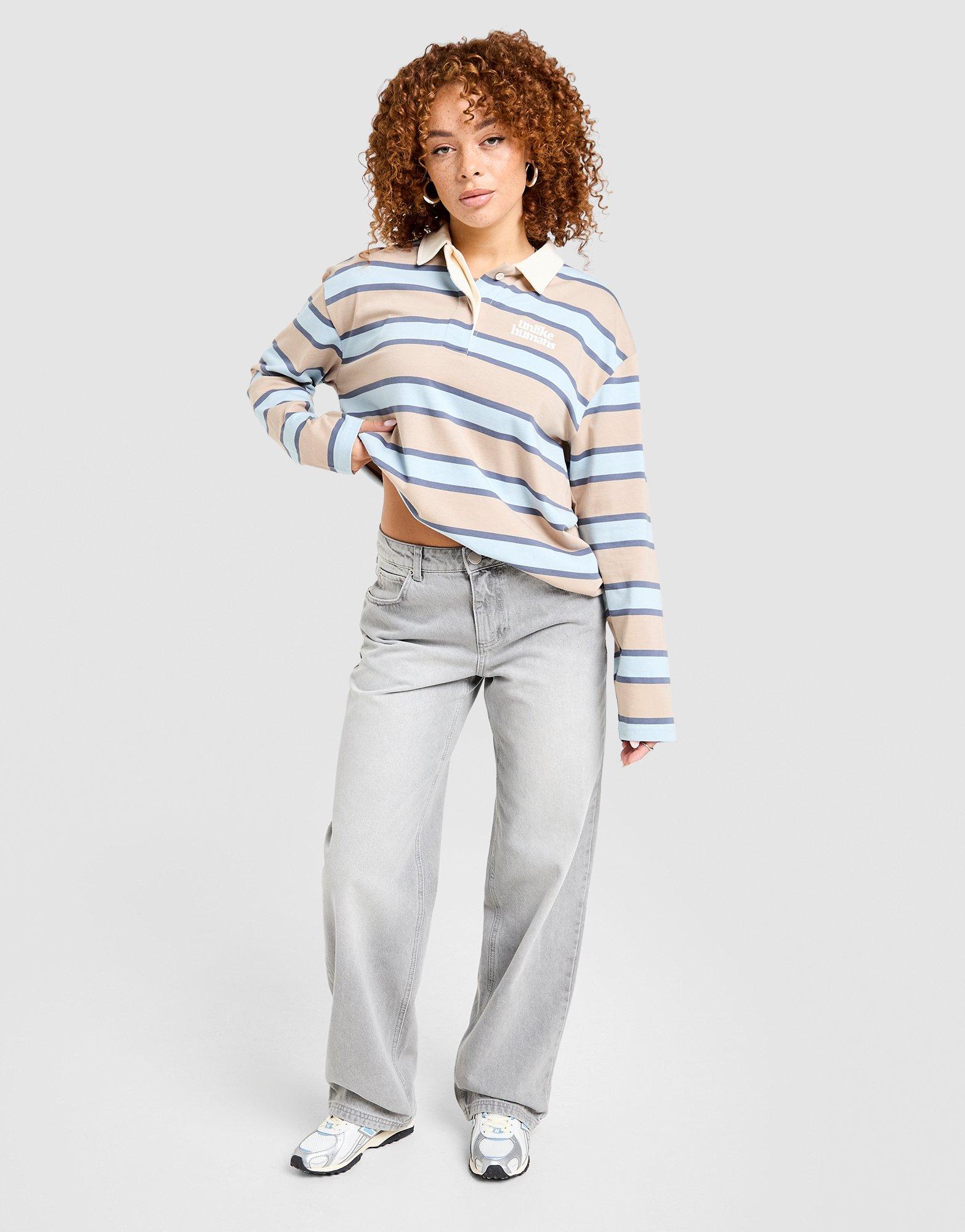 Unlike Humans Stripe Rugby Shirt