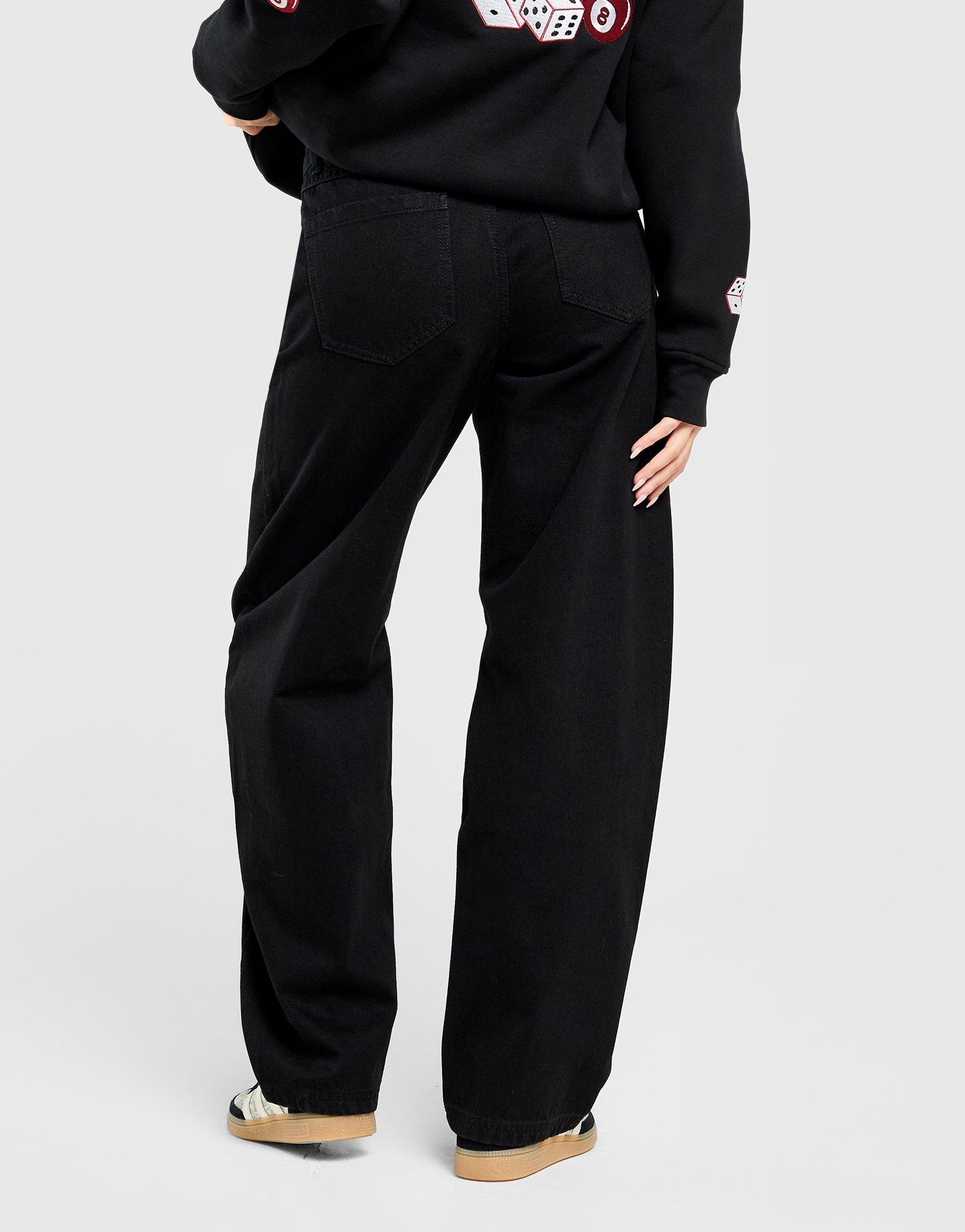 Unlike Humans Mid-Rise Barrel Jeans