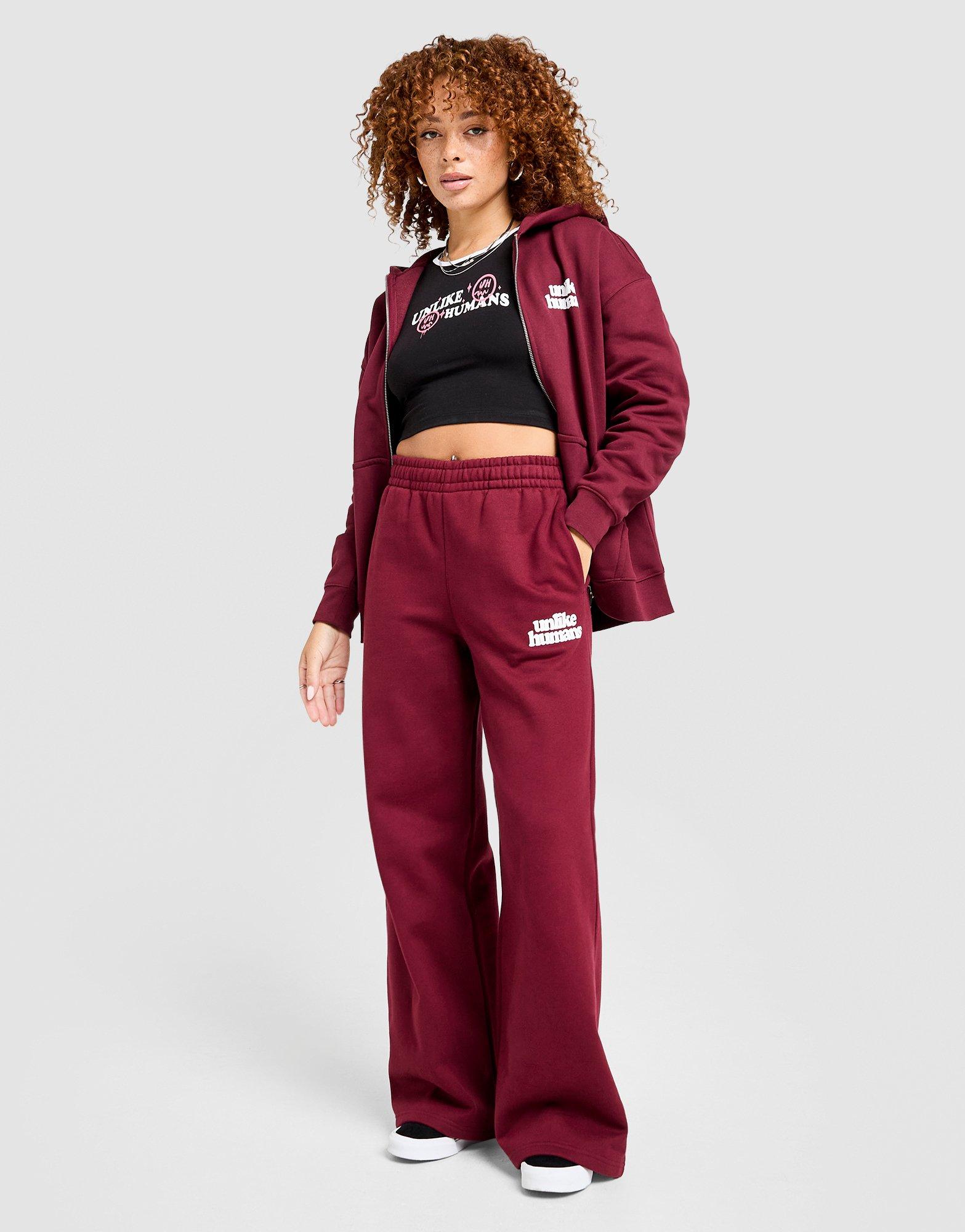 Unlike Humans Bubble Wide Leg Joggers