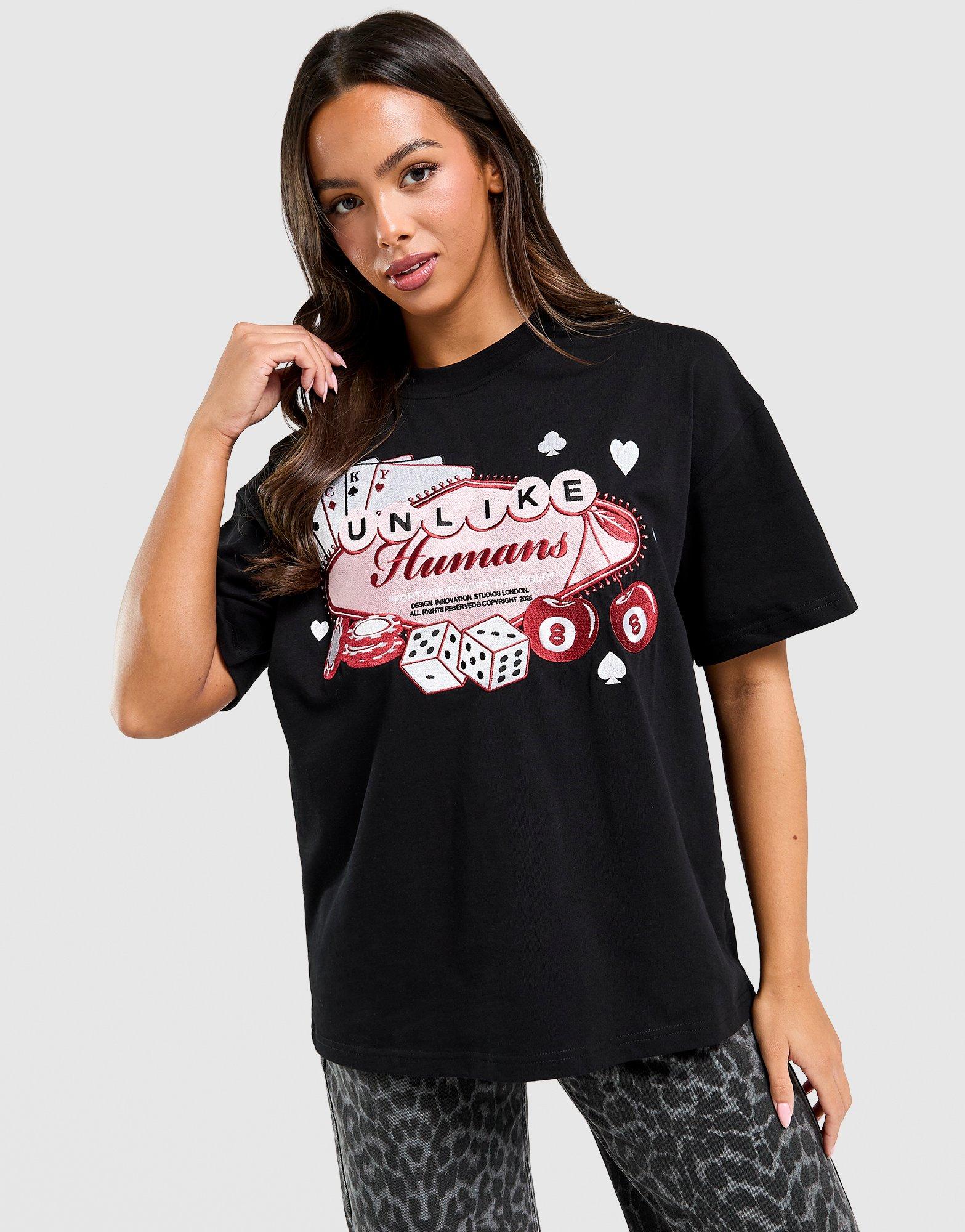 Unlike Humans T-shirt Casino