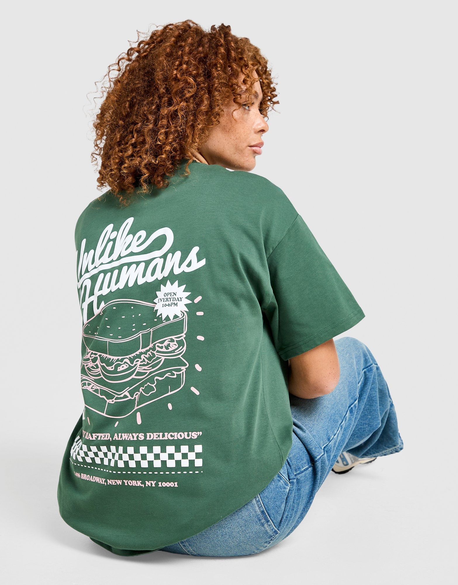 Green Unlike Humans Deli T-Shirt | JD Sports UK 