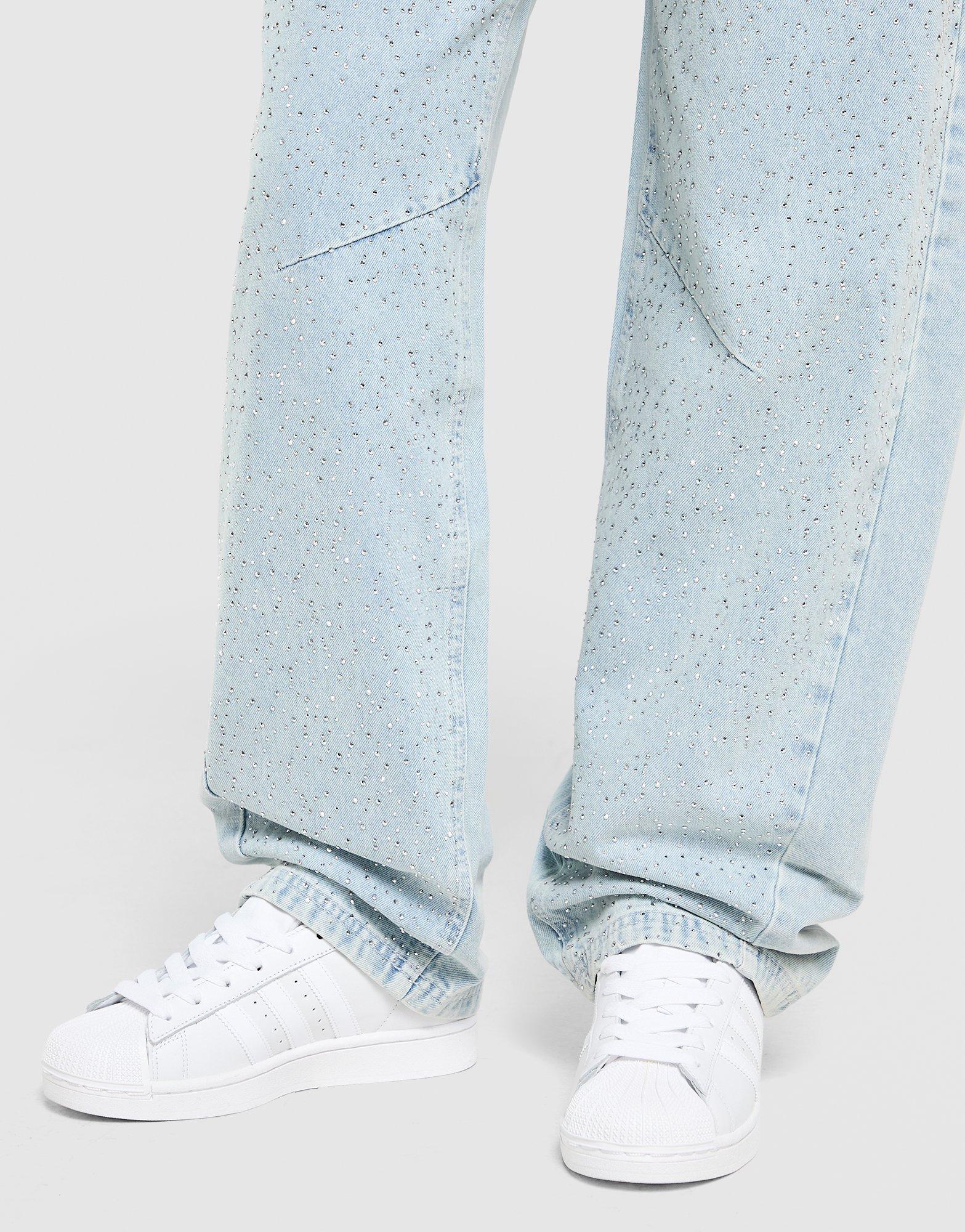 Unlike Humans Diamante Jeans