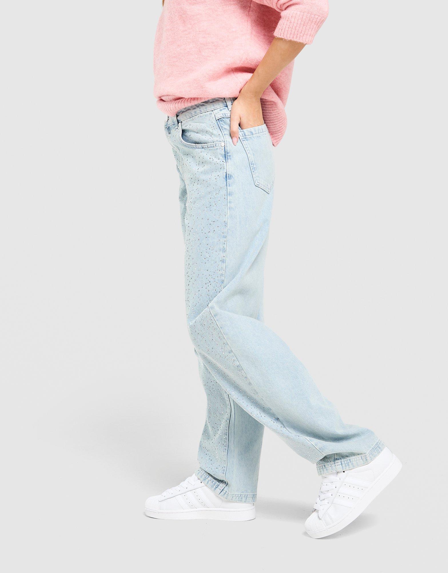 Unlike Humans Diamante Jeans