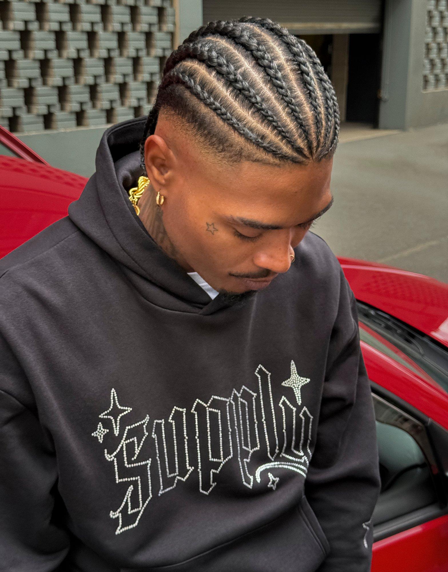 Supply & Demand Shard Felpa Con Cappuccio