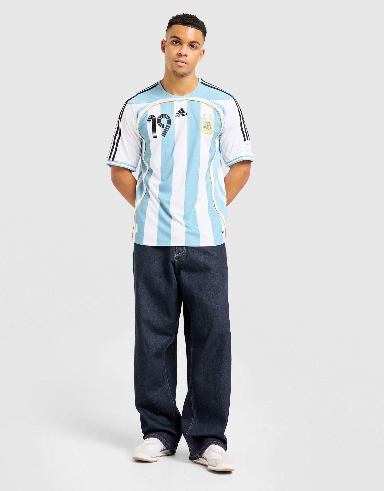 adidas Argentina Home Messi Jersey 2006