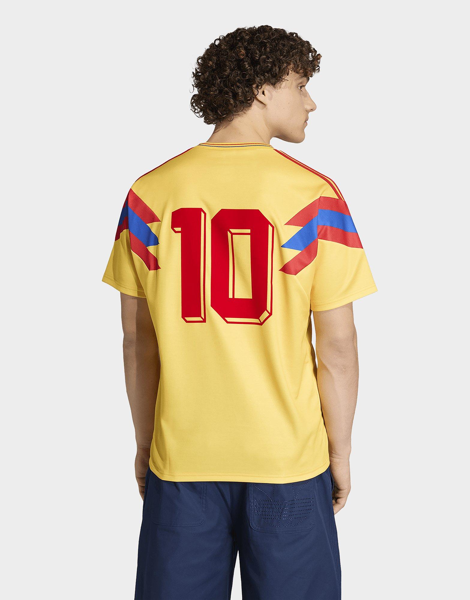 adidas Originals Colombia '90 #10 Retro Home Shirt