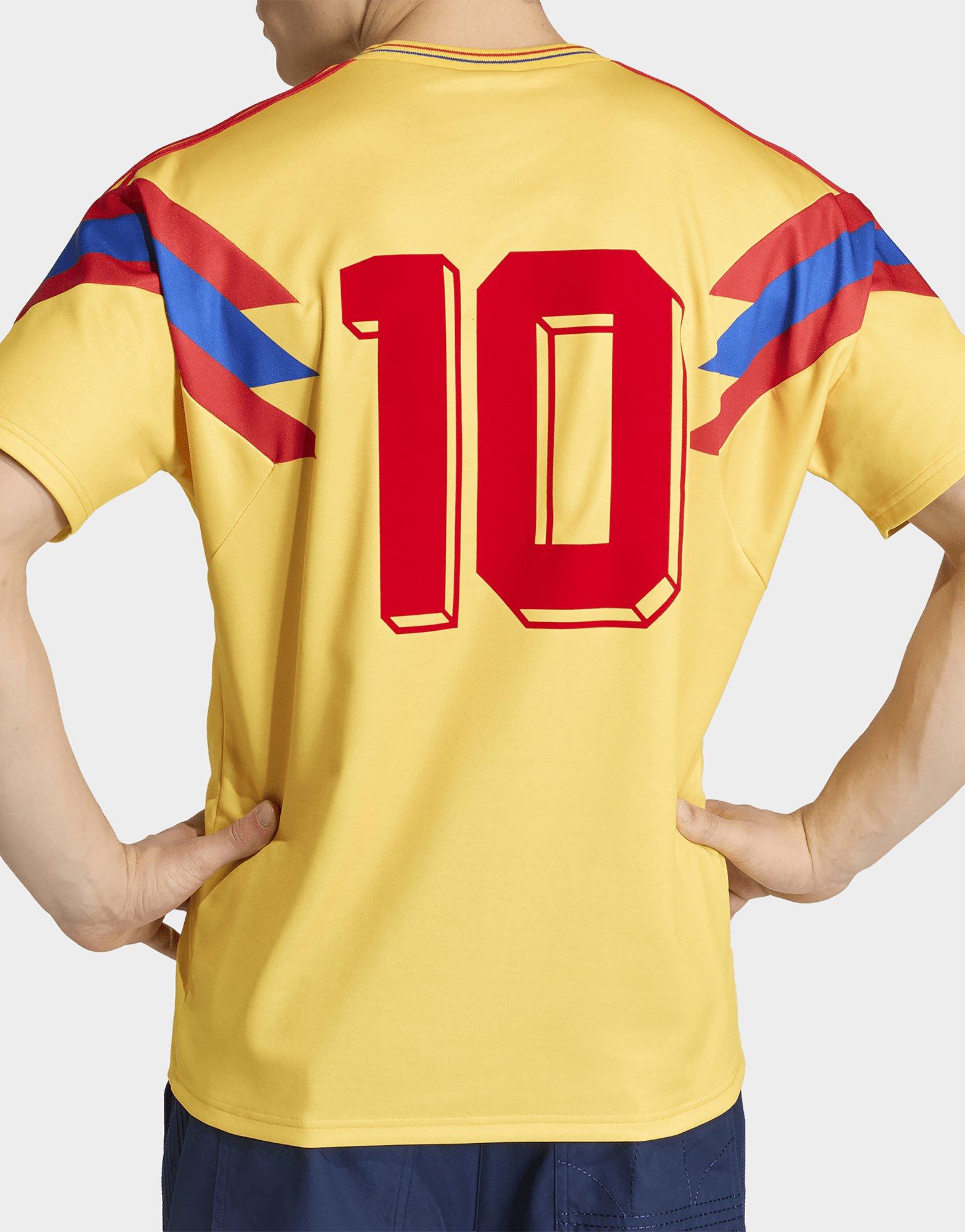 adidas Originals Colombia '90 #10 Retro Home Shirt