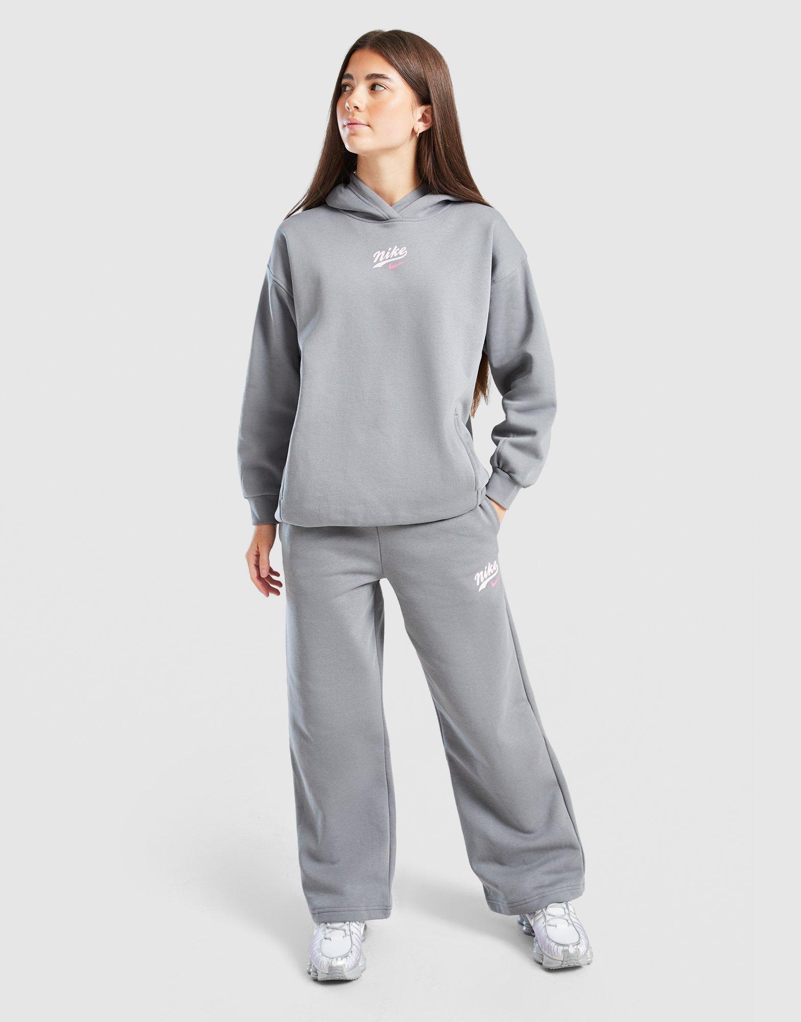 Nike Girls' Oversized Graphic Hoodie Junior