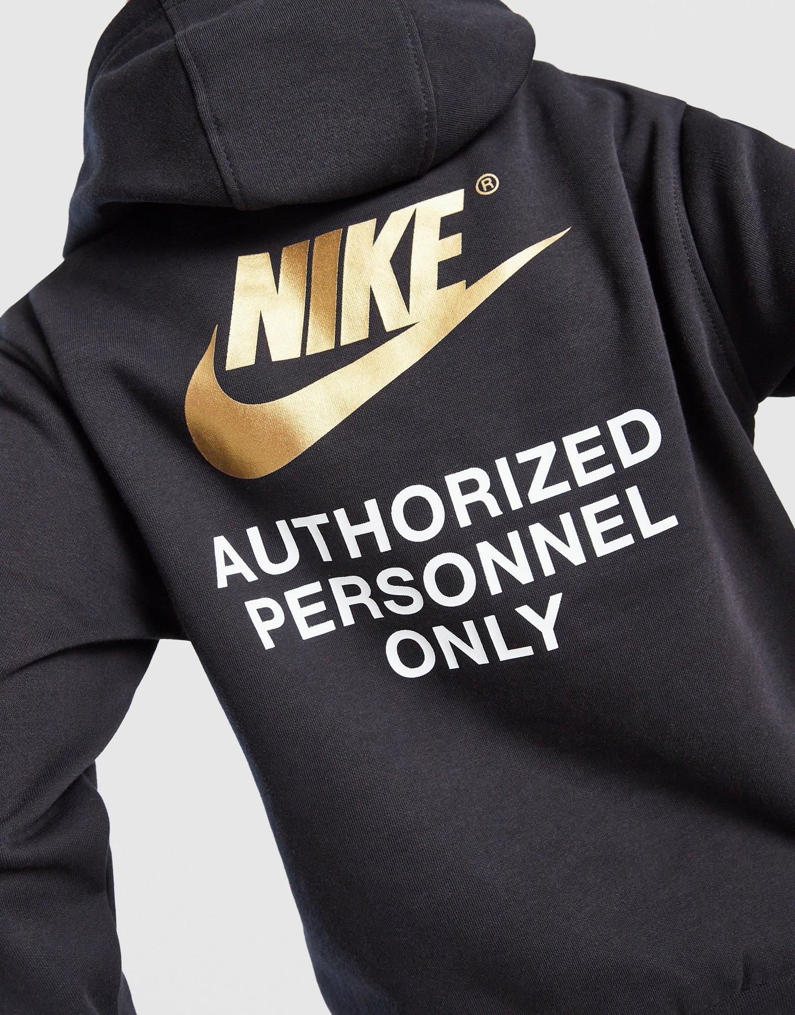 Nike Authorised Graphic Hoodie Junior