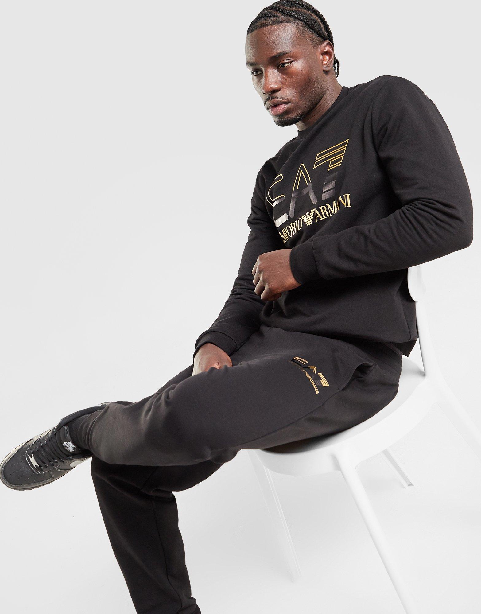 EA7 Emporio Armani Large Logo Crew Tracksuit